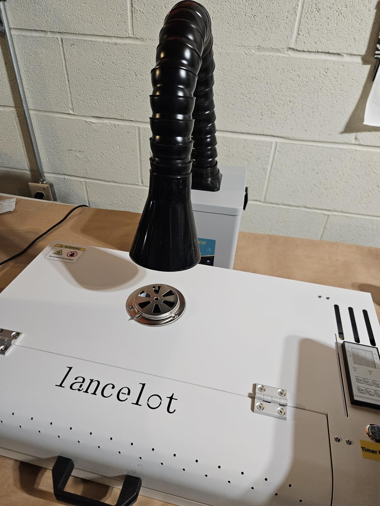 FumeClear FC-2001S Solder Fume Extractor, 128 to 168m³/h Strong Suction Soldering Fume Extractor, Low Noise High Efficiency 3-speed Smoke Extractor, Suitable for Hand Soldering customer photo 1