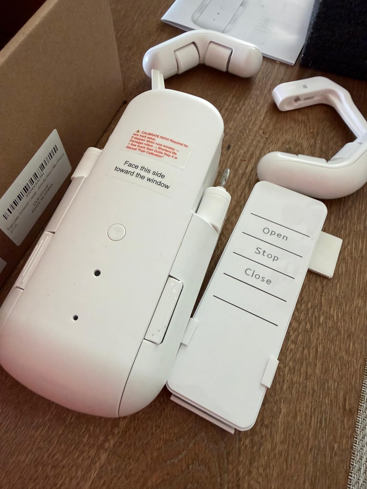 Automatic Curtain Opener Smart Motorized: 2-Pack Heavy Duty 20KG Load Electric Curtain Robot with Remote for Bedroom Living Room│6-Month Battery for Home/Office/Nursery│No WiFi Needed customer photo 2