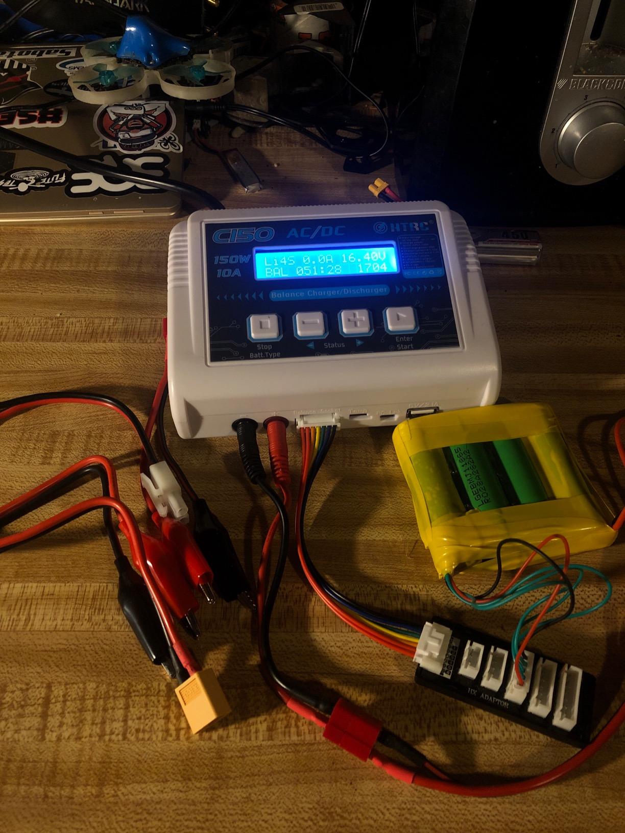 LiPo Battery Charger, 150W 10A RC Balance Fast Battery Charger Discharger for 1S-6S LiPo/Li-ion/Life/LiHV Battery 1-15S NiMH/NiCD PB Smart Batteries RC Car Drone customer photo 1