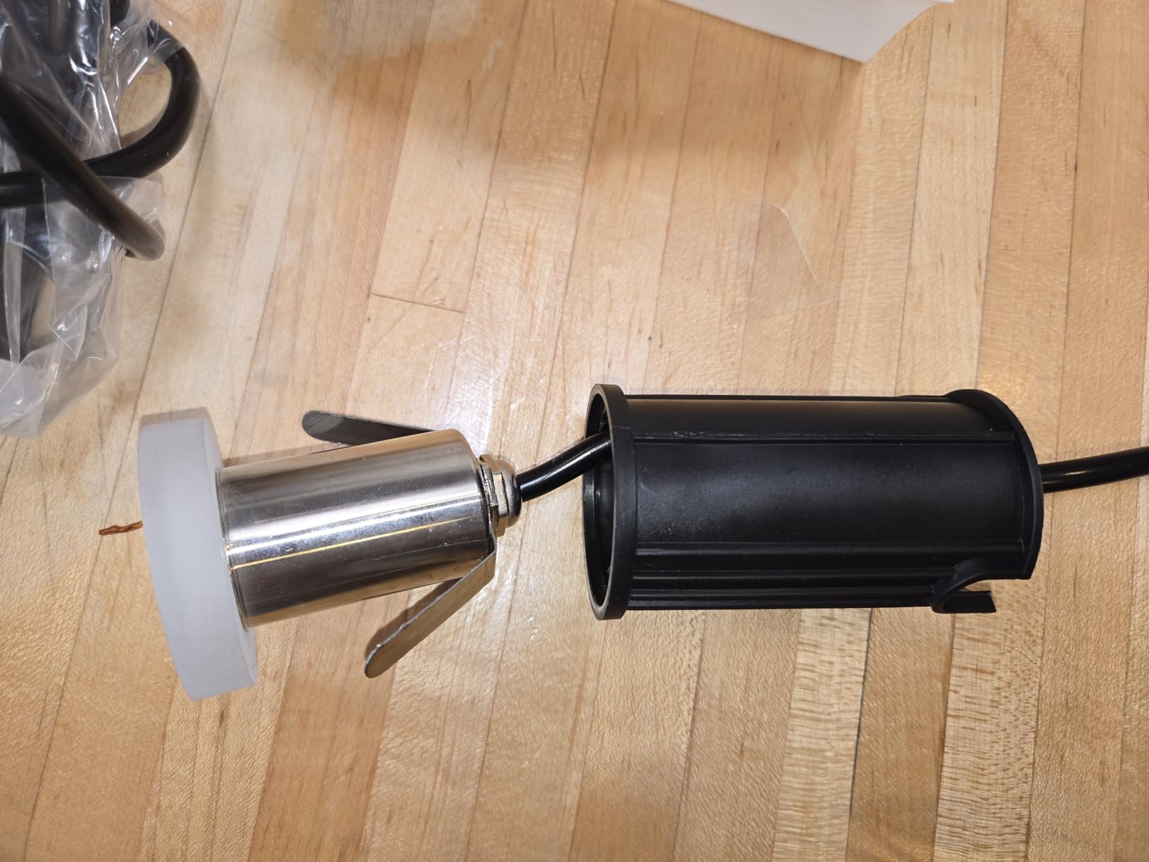 RGBW Deck Lights 12 Pack, Mini 3W 12V Low Voltage In-Ground Well Lights, LED Landscape Lighting, Warm White & 16 Colors, IP67 Waterproof Recessed Stainless Steel Acrylic Design for Stairs customer photo 1