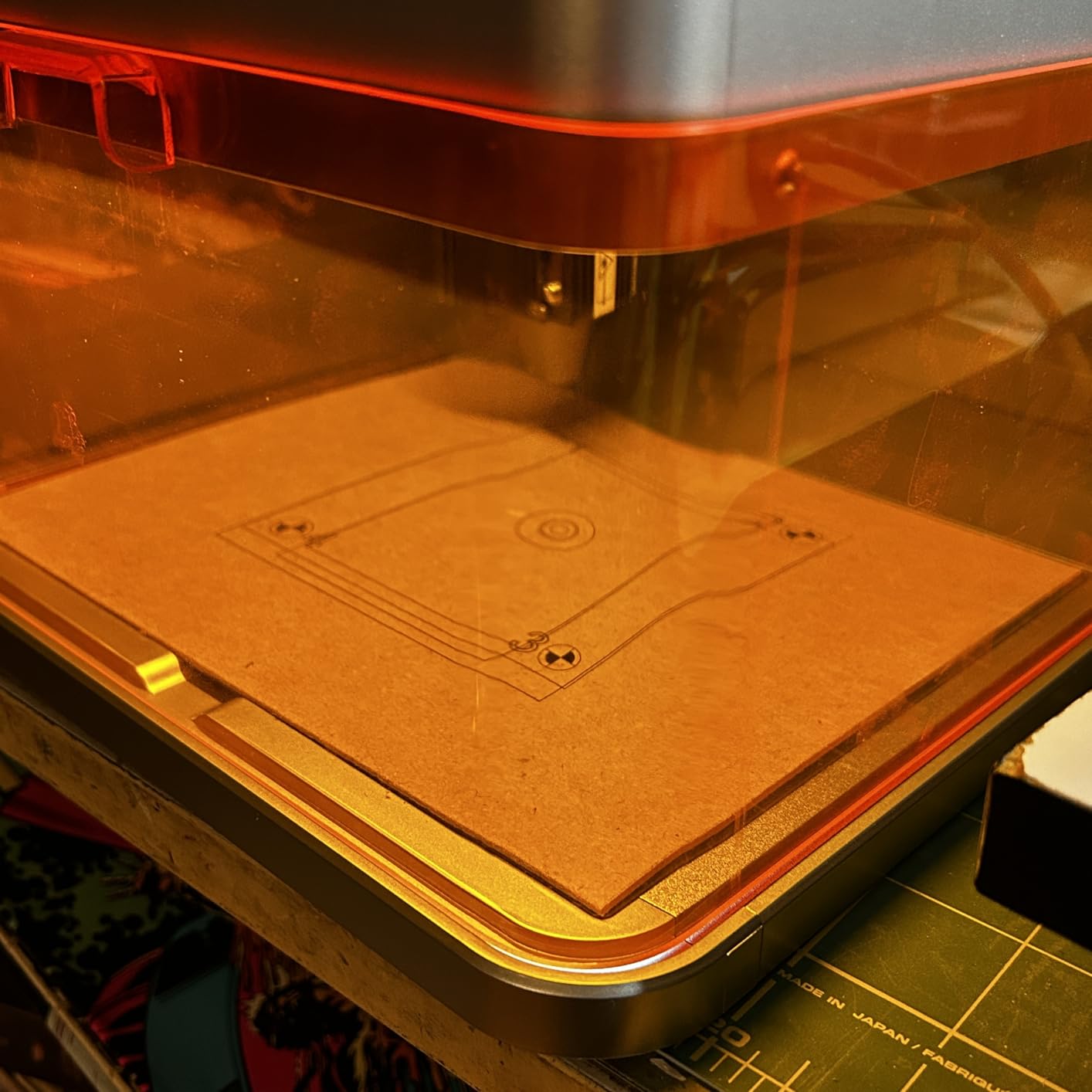 5W Desktop Laser Engraver with Camera, WiFi & AI, A1 Pro AA Beginner Smart Laser Engraver Machine for Home DIY, Beginners, Personal Gifts Engraves Wood/Leather/Paper/Glass/Food, Class 1 customer photo 2