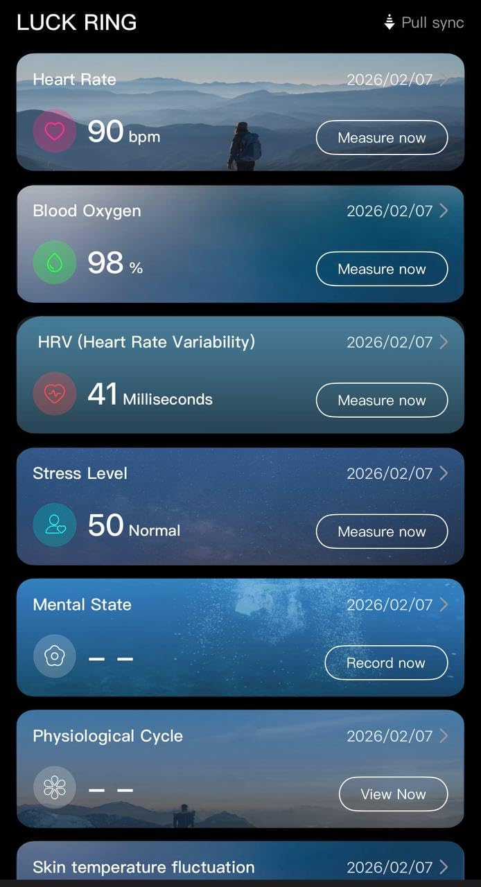 Smart Ring Health Tracker for Men Women - Sleep Tracker with Heart Rate, SpO2, Smart Health Ring for Women Men with Step Counting, IP68 Waterproof (Black 8) customer photo 1