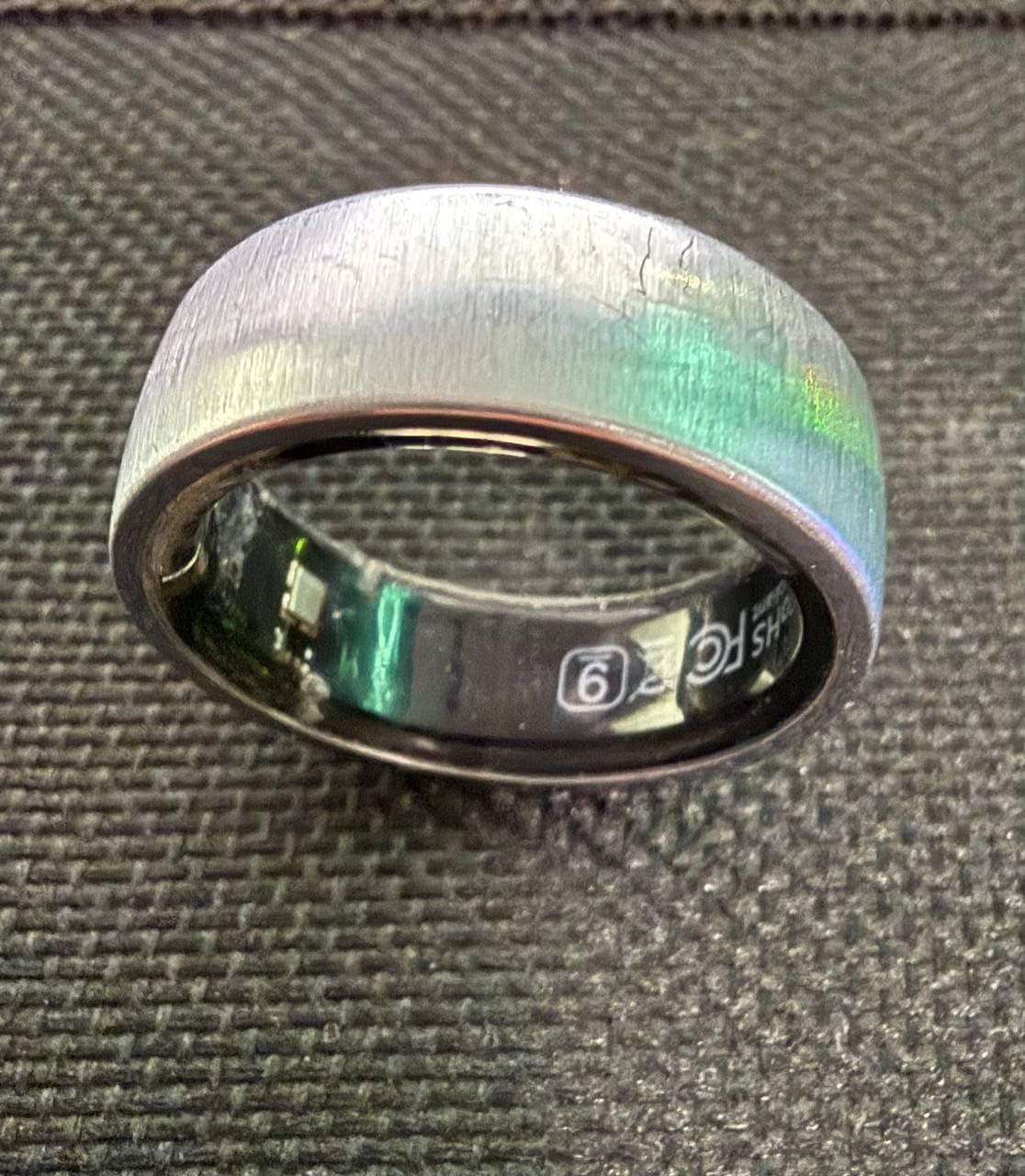 Smart Ring Health Tracker for Men Women - Sleep Tracker with Heart Rate, SpO2, Smart Health Ring for Women Men with Step Counting, IP68 Waterproof (Black 8) customer photo 2