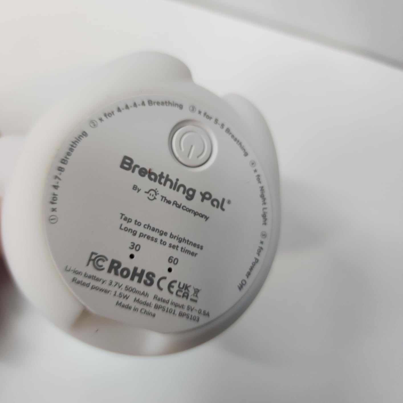 Breathing Pal Mini 'Yoyo' - Mindfulness Breathing Light, Guided Visual Meditation Breathing Light, Anxiety Relief Items for Calm Down Corner/Meditation/Sleep Aid for Adult/Kid customer photo 2