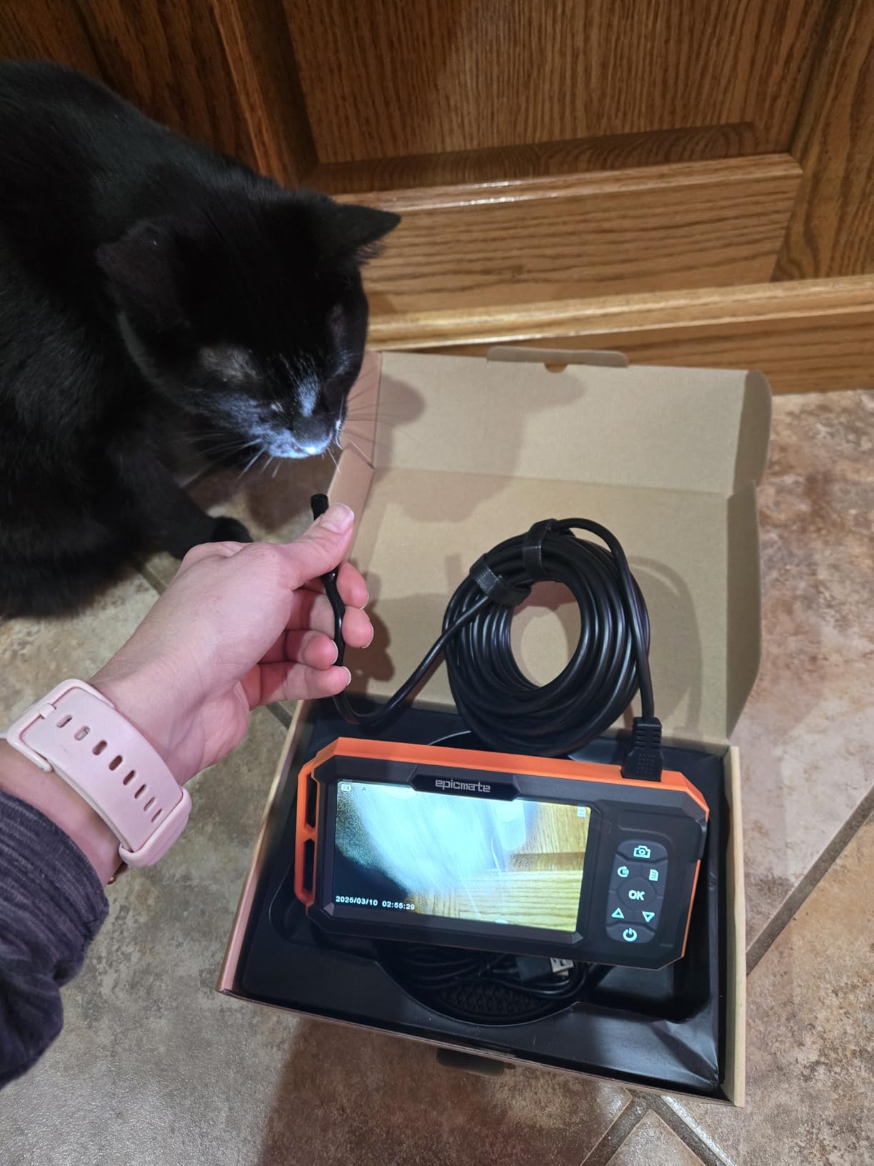 Endoscope Camera with Light, 5