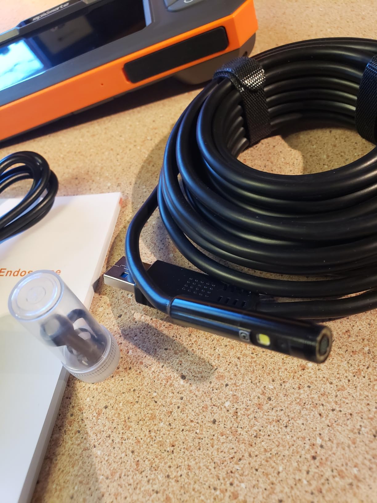 Endoscope Camera with Light, 5