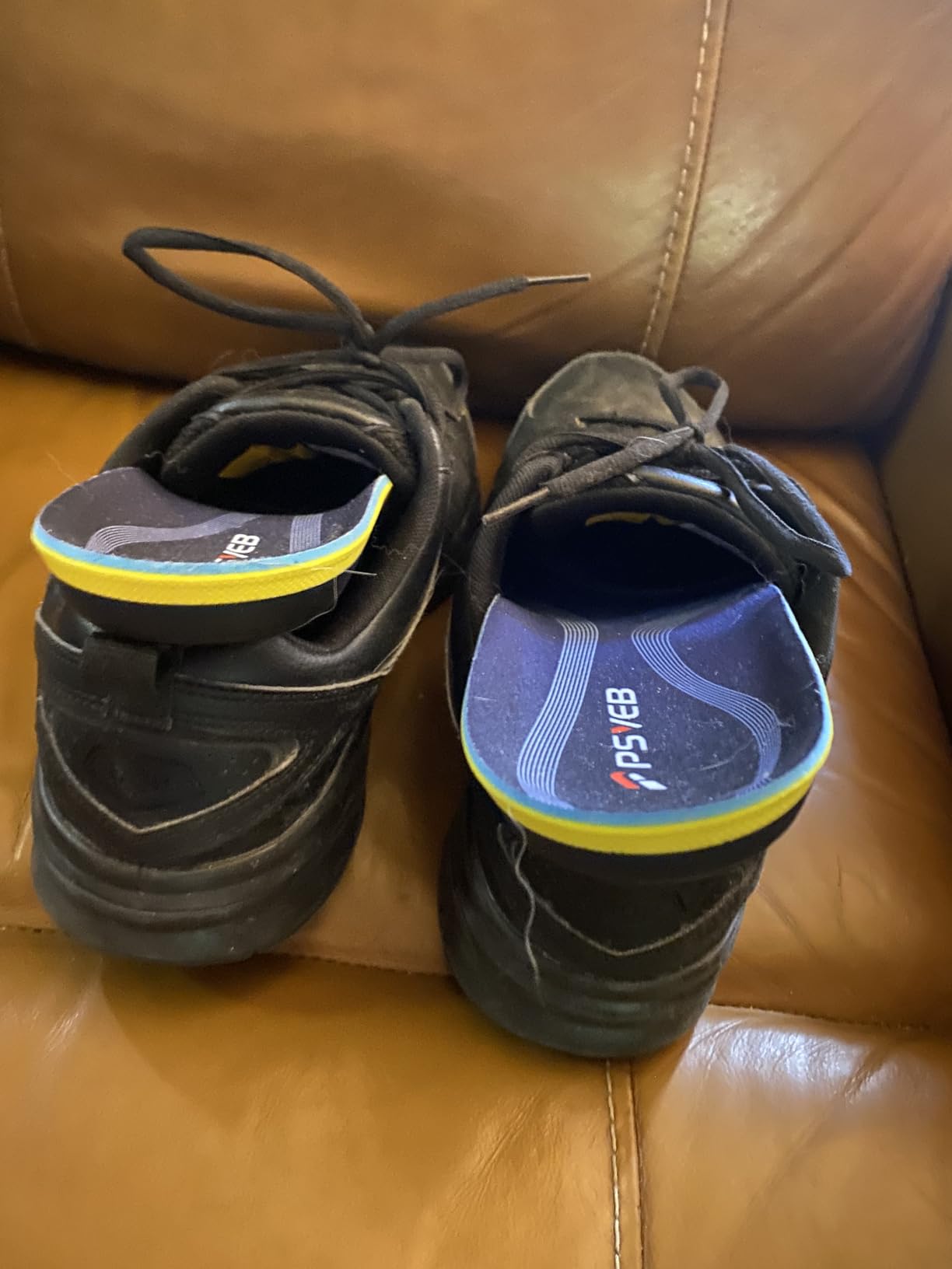 Professional Heavy Duty Support Pain Relief Orthotics - Over 230+ lbs Plantar Fasciitis Medium Arch Support Insoles for Women and Men, Flat Feet Orthotic Insert, Work Boot Shoe Insole customer photo 2