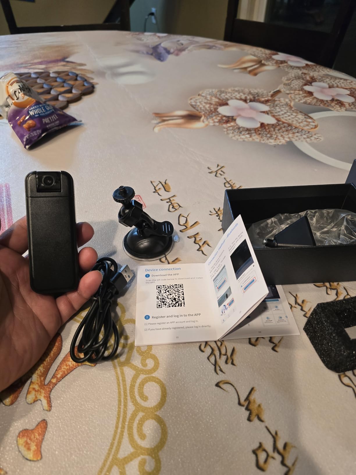 WiFi Mini Body Camera with Audio & Video Recording Small POV Cam 1080P Wearable Personal Portable Cameras Recorder DV Night Version Camcorder for Security Work Records Guard Traveling customer photo 1