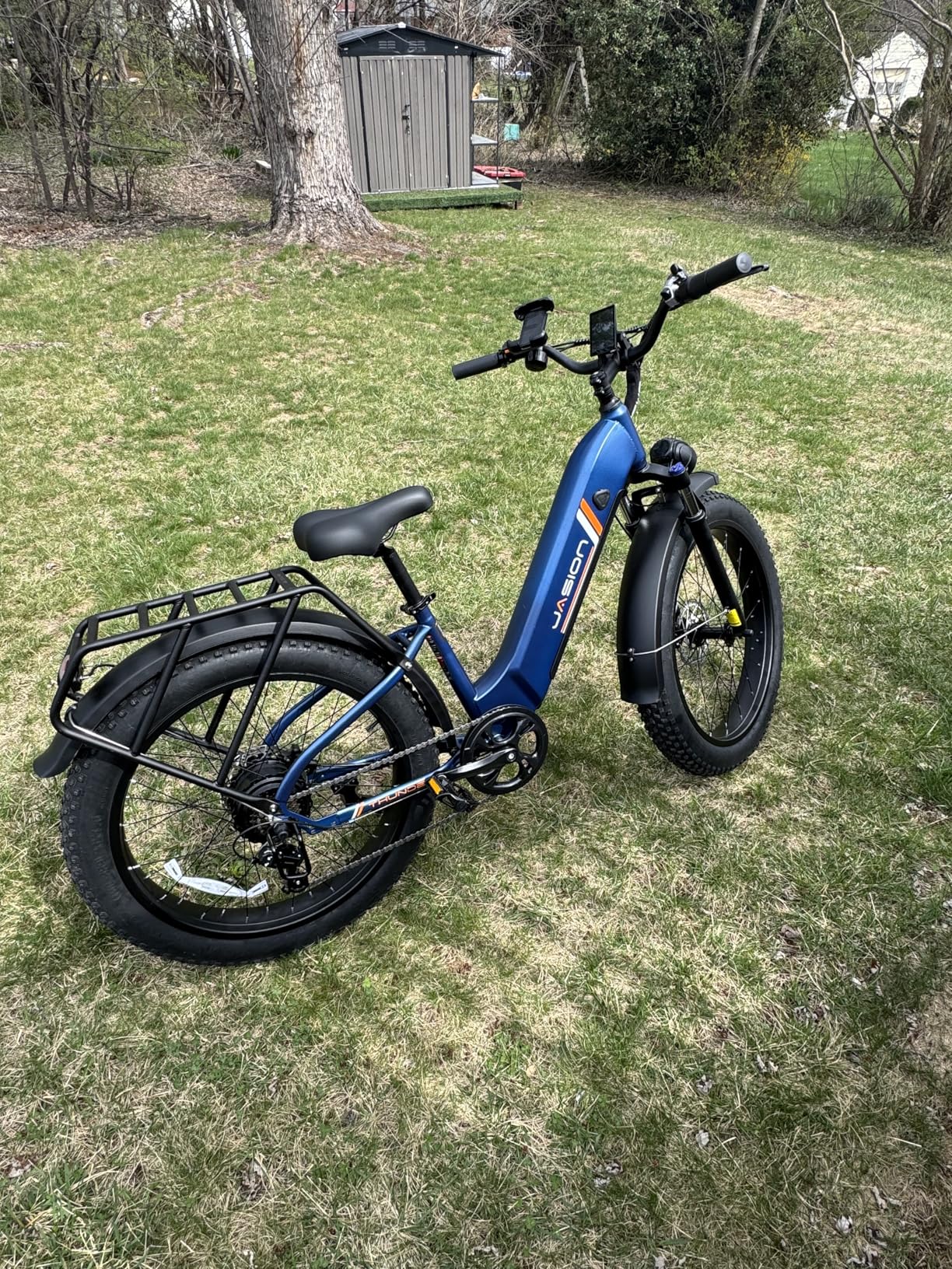 Jasion Thunder/PRO/ST Electric Bike, 2000W/1800W Peak Ebikes for Adults, 26''Fat Tire Best Ebike for Men, 90/80 Miles with 1040Wh/864Wh Battery, 35/30+MPH Max Speed Bicycles, 500/400LB Capacity customer photo 2