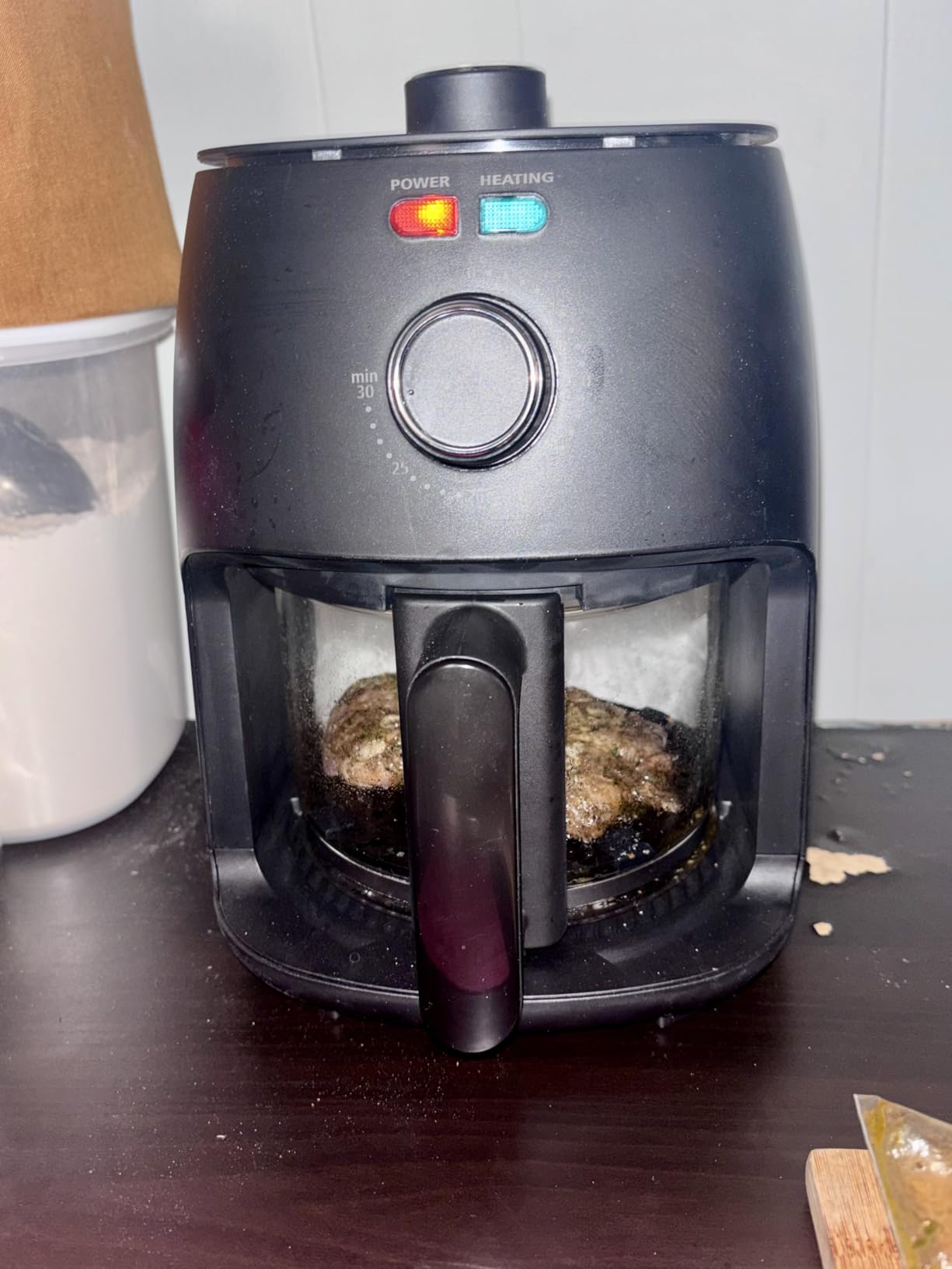 Elite Gourmet Dual Stacked Air Fryer, 10.5 Qt Total Capacity, PFAS-Free Nonstick Baskets, Sync Cook & Sync Finish, 10 Presets, 1700W, Black customer photo 1