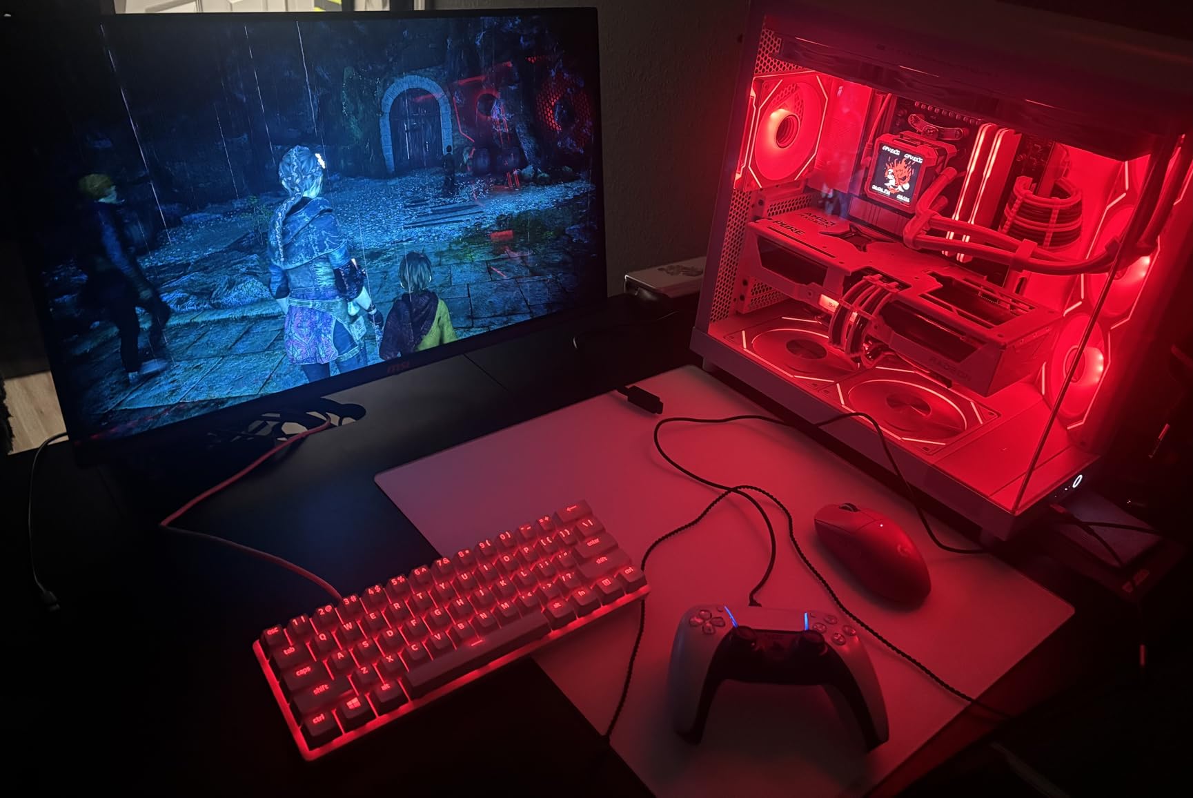 MSI MAG 274QP QD-OLED X24 27-inch QHD Gaming Monitor, 240Hz, 0.03ms, Adaptive-Sync, VESA Mountable customer photo 1