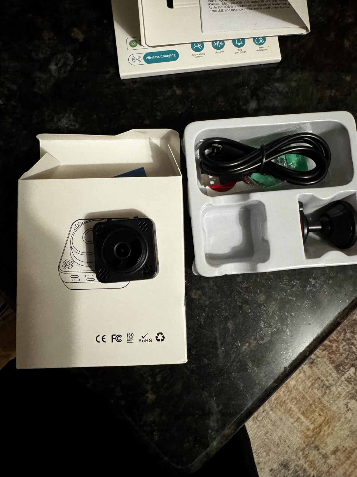 Hidden Camera, Mini Nanny Cam Wireless with Free Cloud Storage, WiFi & Offline Recording, Motion Detection & Night Vision for Home Security/Nanny/Pet/Baby Monitor customer photo 2