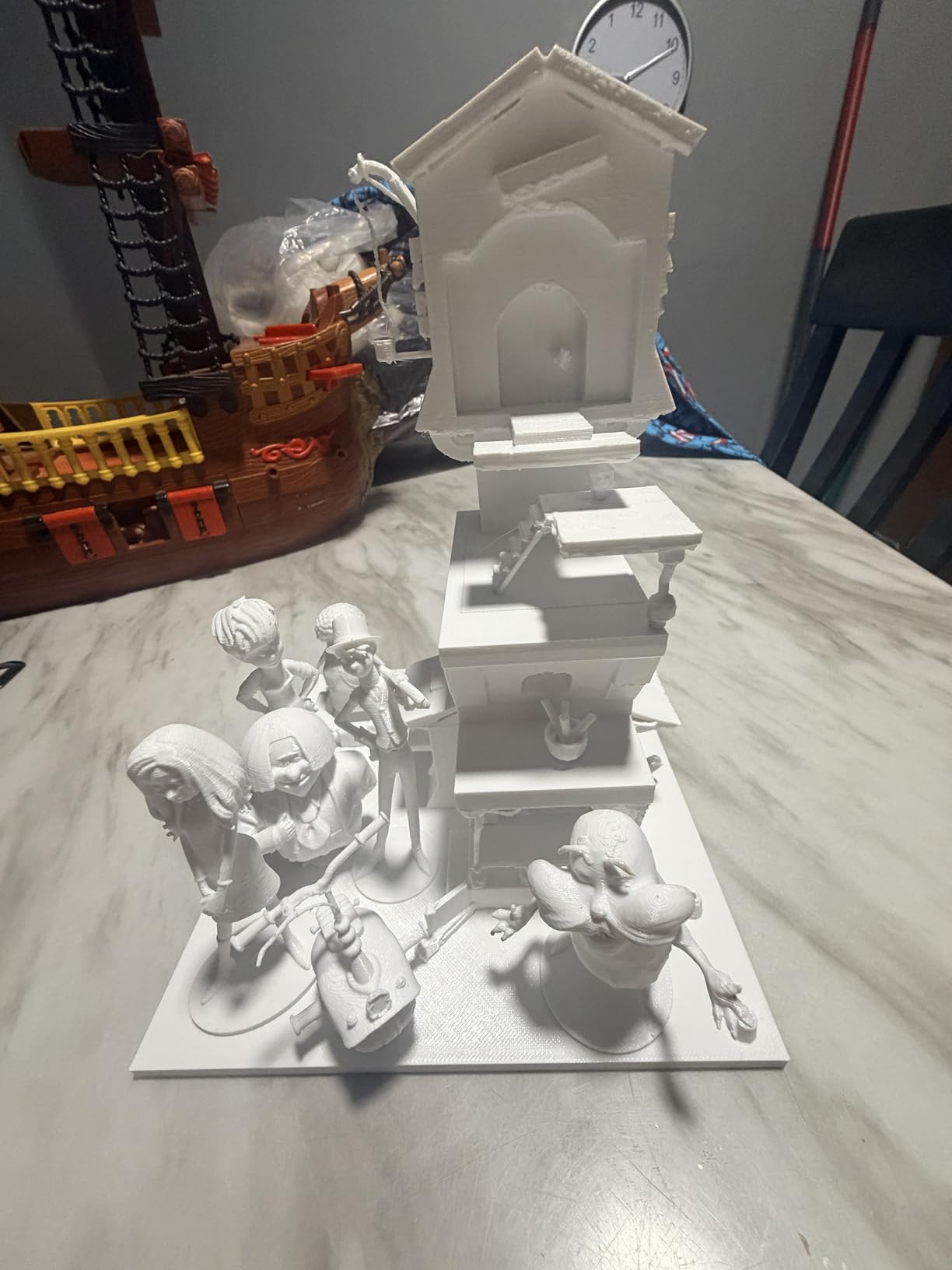 ELEGOO Centauri Carbon 2 Combo Multi Color 3D Printer, CoreXY 500mm/s High Speed Multicolor Printing with Canvas, 1-Click Full Auto Leveling and 350°C High-Temp Nozzle, 256x256x256mm Build Volume customer photo 2