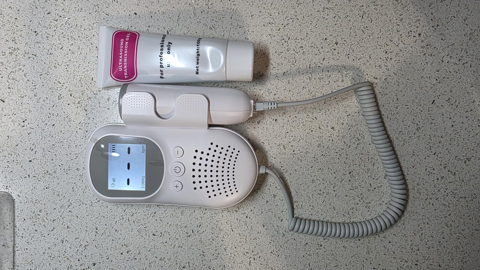 MINI-Doppler ES-100, Detect and Display Fetal Heart Rate ES-100-1 customer photo 2