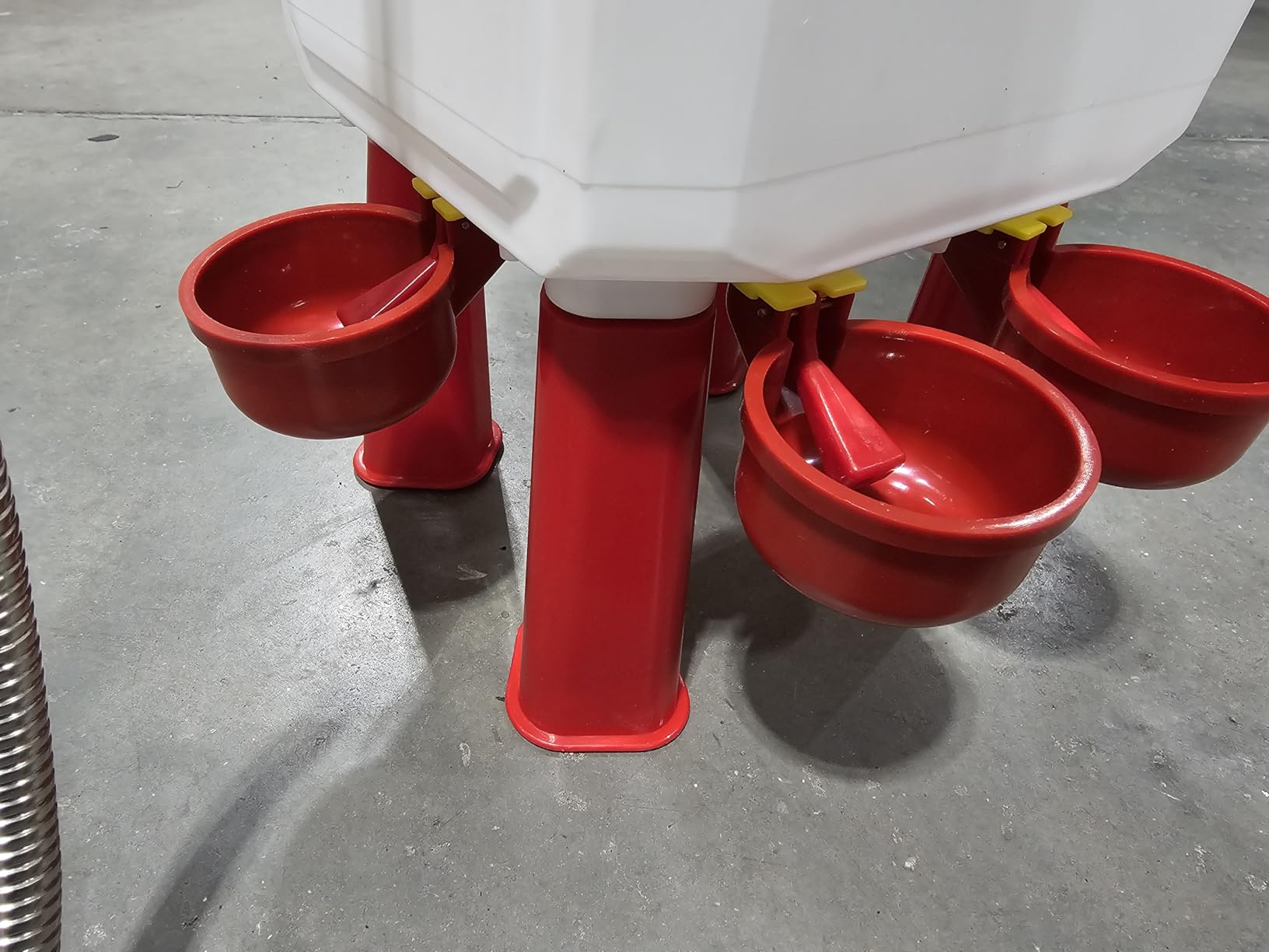 3 Gallon Heated Chicken Waterer, Chicken Water Heater with Thermostat Control, Winter Anti-Freezing Poultry Drinking Water Heater, Hanging/Standing customer photo 1