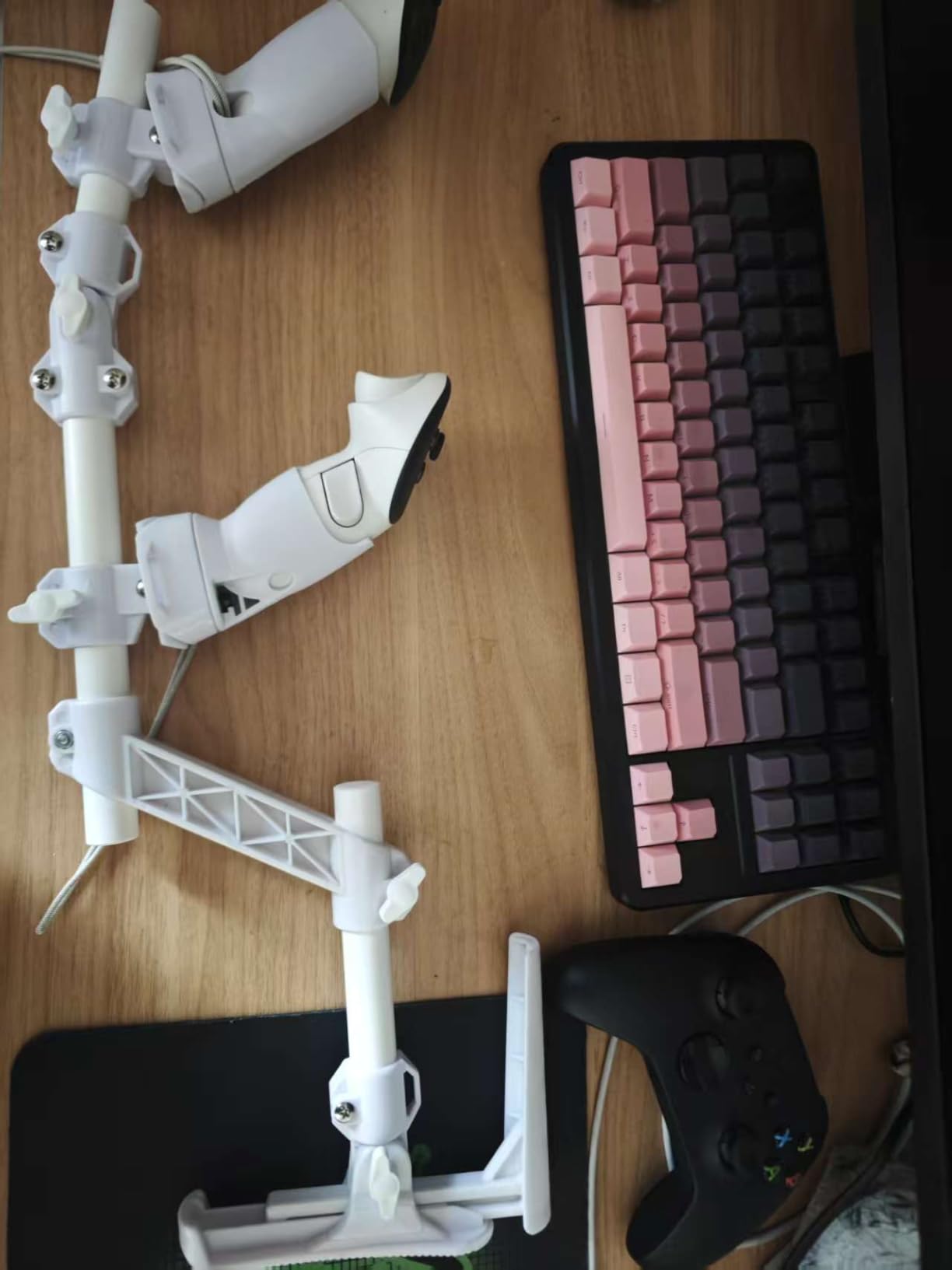 Moginno M3 VR Gun Stock Compatible with Meta/Oculus Quest 3/3S/2/Pro Controller Accessories, Magnetic Gunstock Rifle Adapter with Shoulder Strap, Enhance FPS Games Reality Control Feel, White customer photo 2