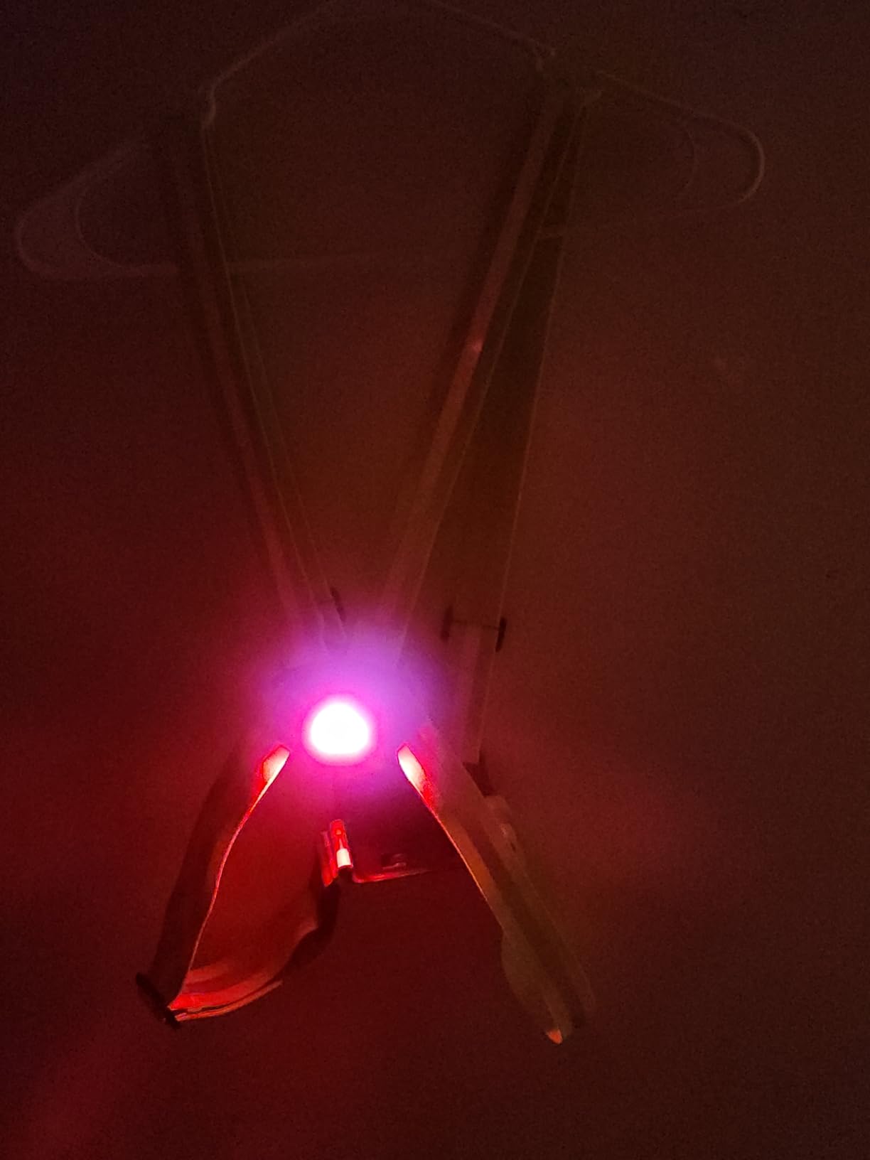 800LM Ultra Bright & 7+2 Modes Running Lights for Runners with Rear Light, 45° Beam & 360° Reflective Vest, IPX4 Waterproof Reflective Running Vest for Night Walking/Jogging, 4-25Hrs Runtime customer photo 1