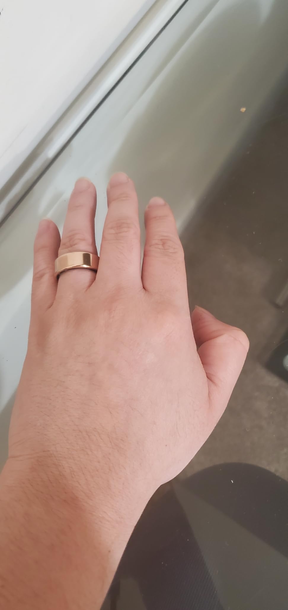 Smart Ring Health Tracker, Sleep/Exercise Monitoring, iOS /Android Compatible, IP68 Water Resistance, No Subscription Required, 5-Day Battery Life customer photo 2