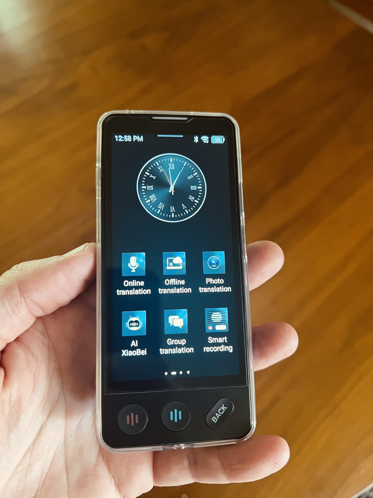 AI Language Translator Device, 2026 Upgraded VORMOR Translator No WiFi Needed, Support ChatGPT, Instant Two-Way 150 Languages Translation, Offline/Photo Translation for Business Travel customer photo 2