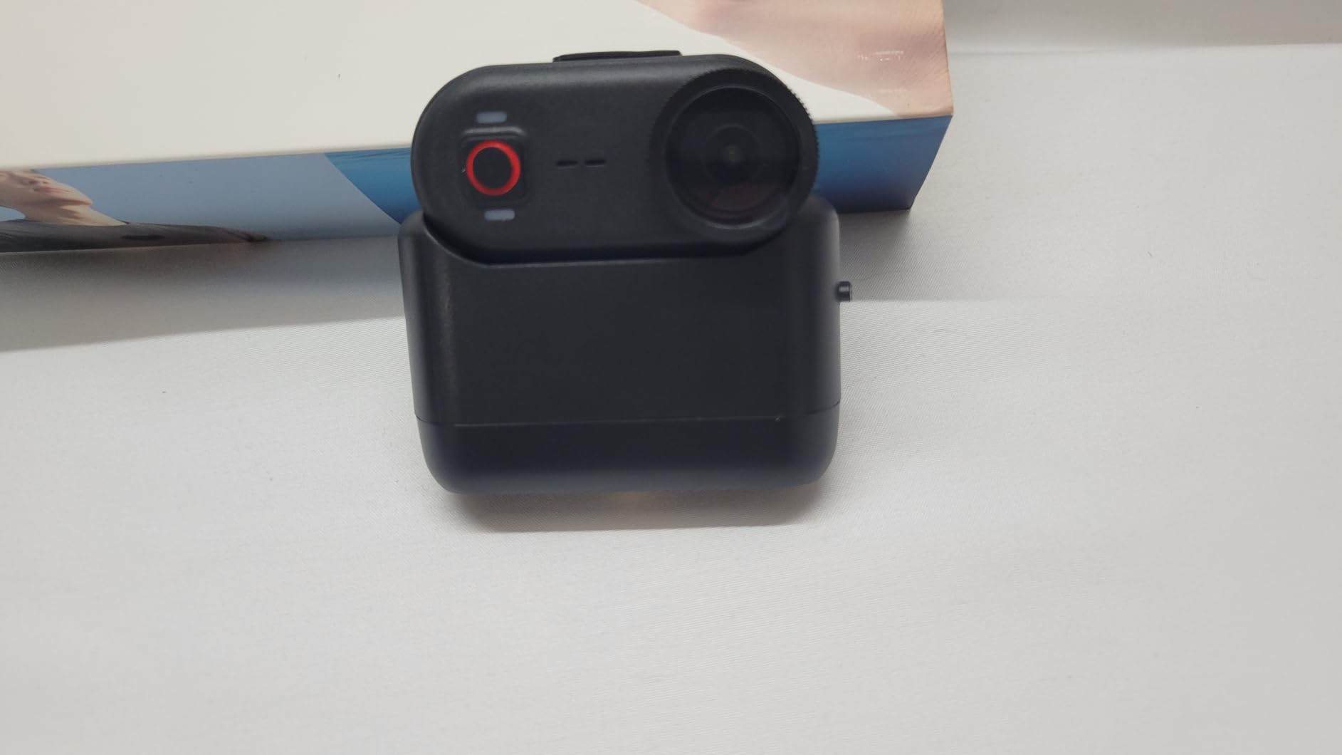 4K Mini Body Action Cameras Pov Body Cam, 64GB Sports Camera with Audio and Video Recording, Portable WiFi Magnetic Wearable Waterproof Camera for Vlogging Skiing Cycling Swimming Hiking Adventure Etc customer photo 2