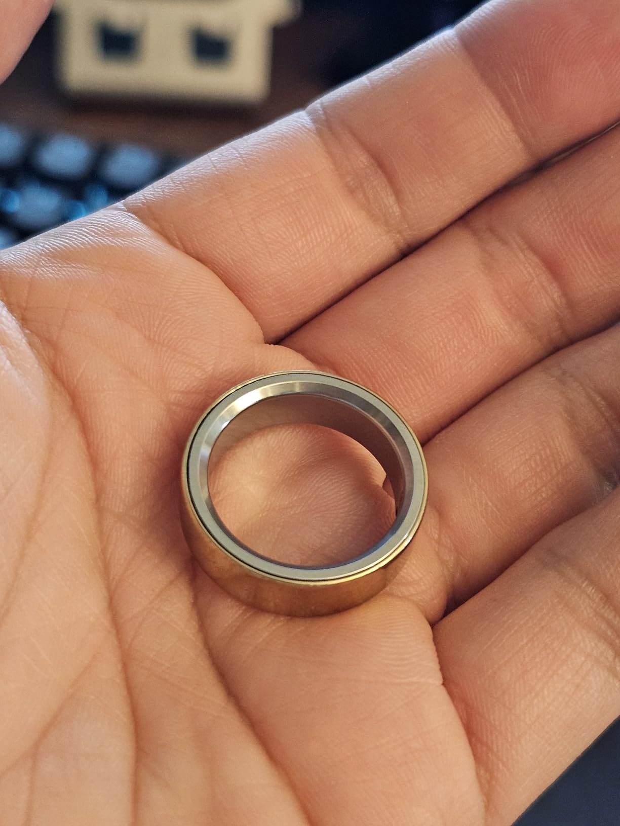 Ring Gen 2 Air, AI Smart Ring, Fitness/Sleep/Health Tracker for Women&Men, Vibration Reminder, No APP Fee, 6-Day Battery Life,Temp/HR/SpO₂ /Menstrual Cycle Monitoring, for Android & iOS customer photo 2