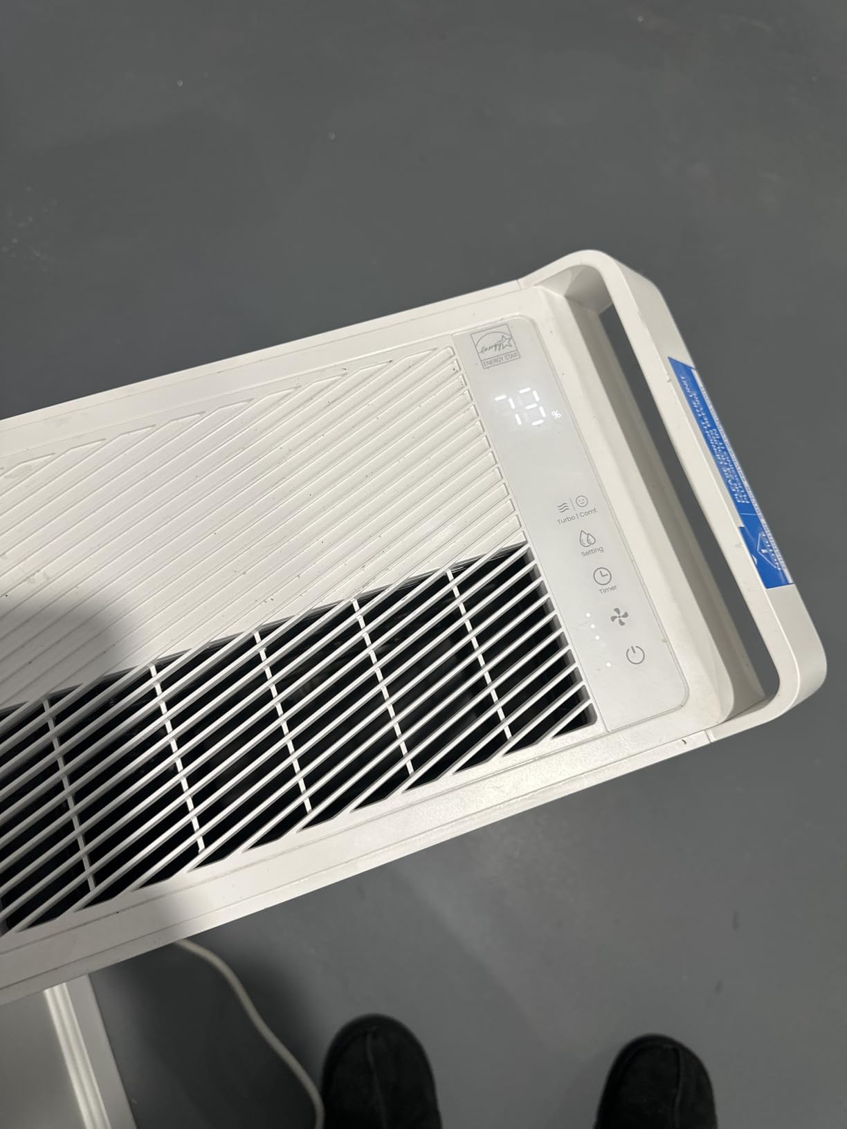 4,000 Sq.Ft Most Efficient Energy Star 2024 Dehumidifier,Vellgoo Max 64 Pint/D Dehumidifier for Basement with Drain Hose, Smart Humidity Control, for Home, Bathroom, Garage customer photo 1