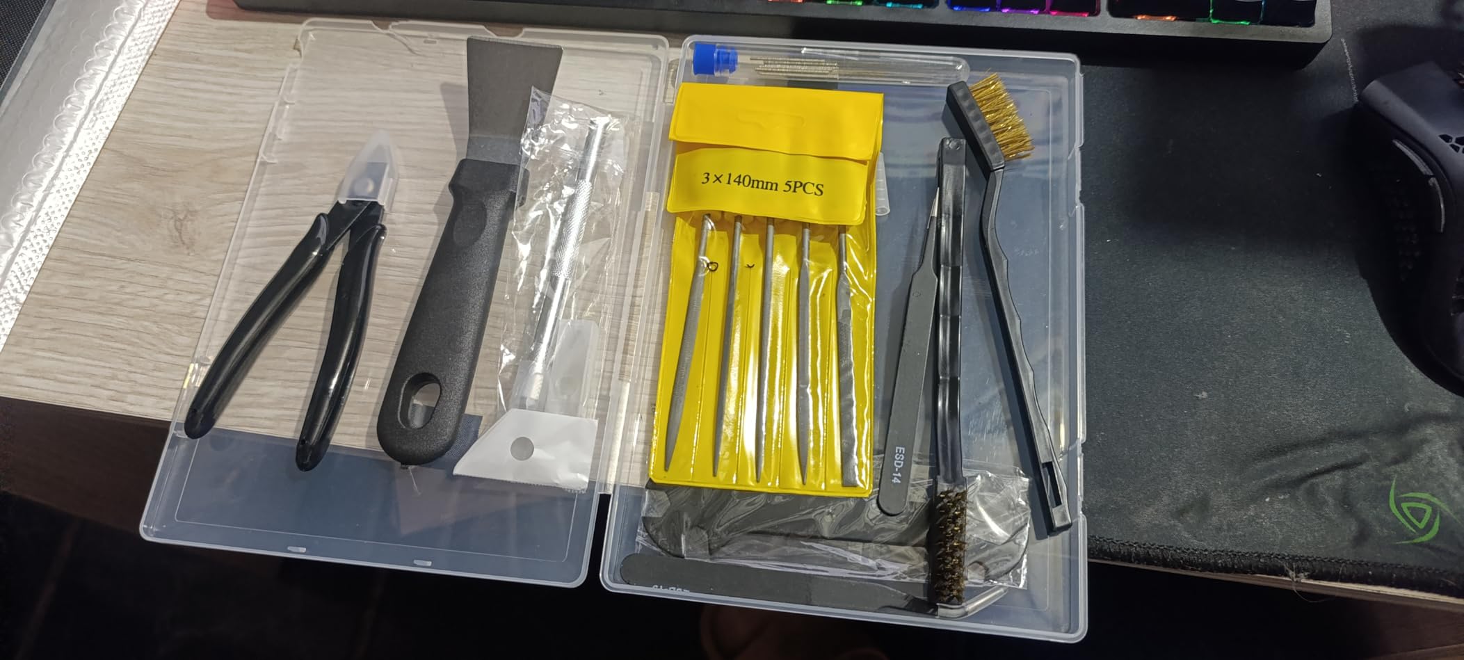 3D Printer Tools Kit, 28pcs 3D Printer Accessories for All FDM/SLA Printers with Storage Case, for Bambu Lab, Ender 3, Kobra, etc. customer photo 1