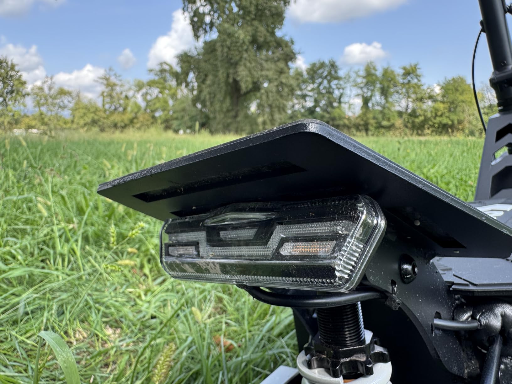 T10 Electric Scooter for Adults, 48V 18AH Battery Up to 46 Miles Long Range & 900W Motor, 34 MPH Max Speed, 11 Inch All-Terrain Tires Folding Commuter E Scooter with Dual Suspension & HD LCD Display customer photo 1