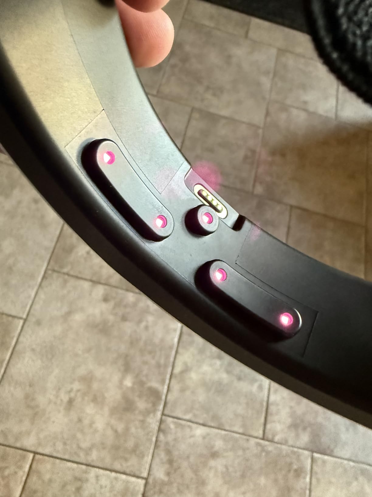 Good Sleep Headset for Relaxation & Bedtime Routine, 40Hz Gamma Light & Bone Conduction Sound Rhythmic Massager, Designed to Insomnia Relief, Promote Calm, Focus, Meditation and Mental Rest customer photo 1