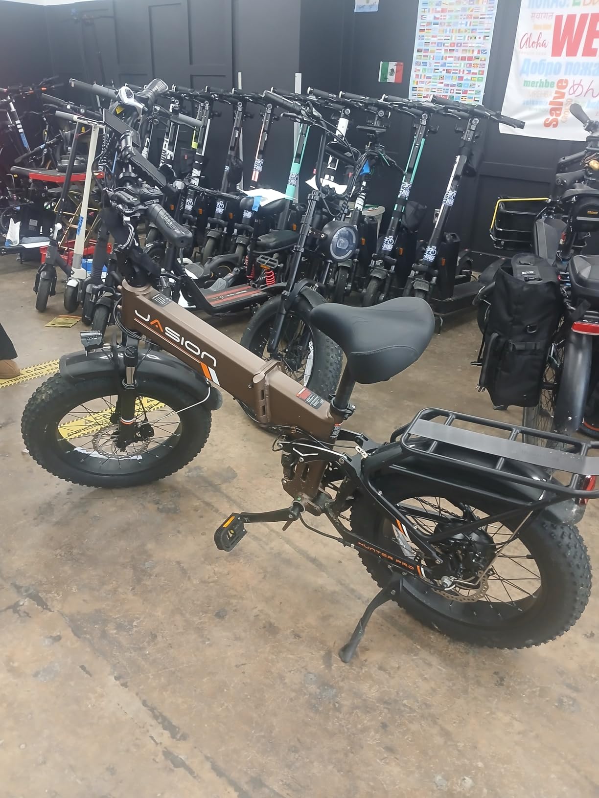 Jasion X Hunter/PRO Electric Bike for Adults, 1800W/1400W Peak 20