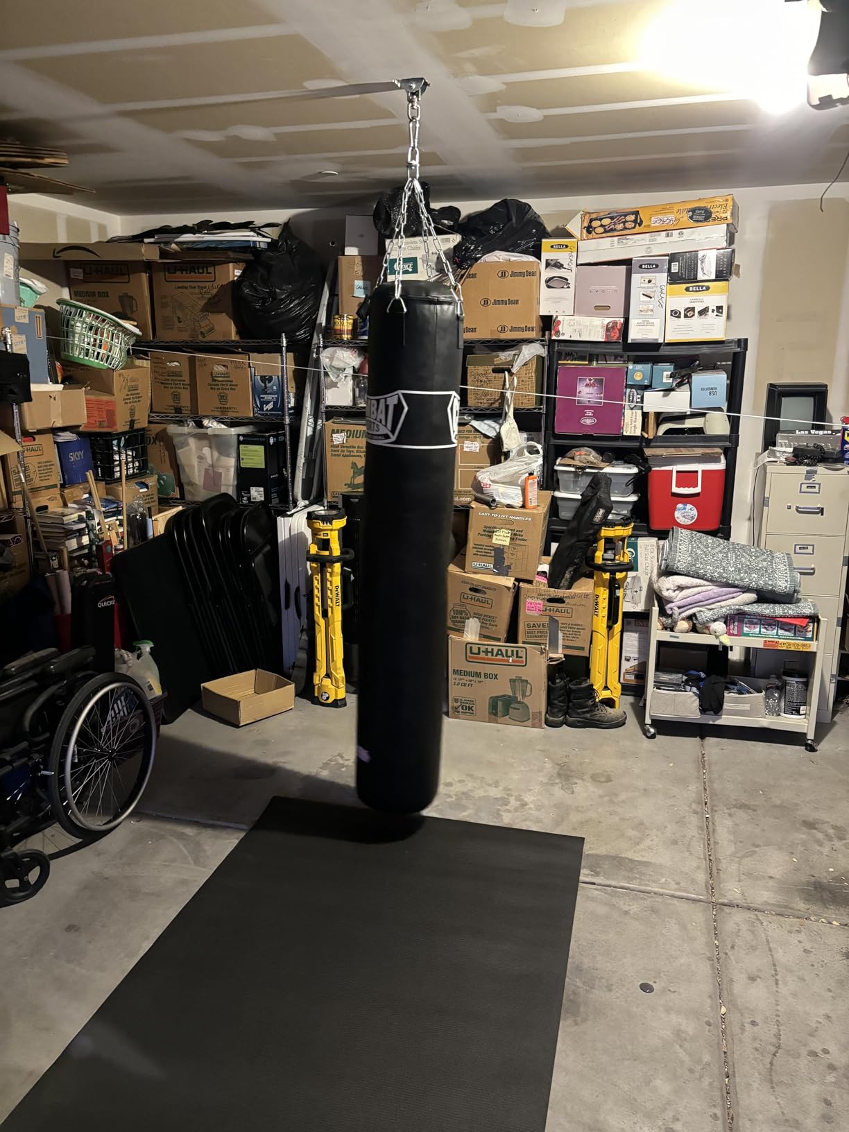 Combat Sports Muay Thai 100lb Heavy Bag - Synthetic Leather, 13