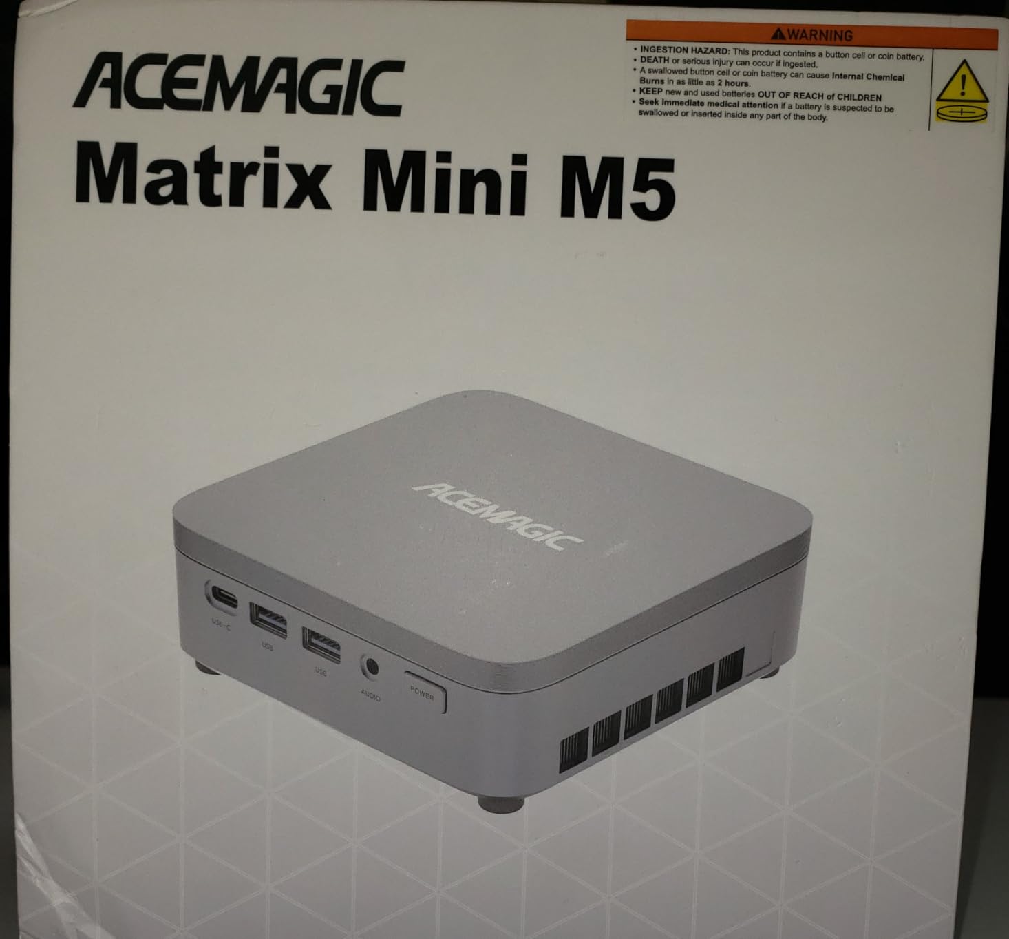 ACEMAGIC M5 Mini PC Windows 11 Pro, Intel Core 14500HX 32GB DDR4 1TB SSD Mini Computers(Beat i9-13900HK/R9 6900HX), NVMe PCIe4.0/USB3.2/Type-C/BT5.2/WiFi6/for Business Office Home Desktop PC 55W customer photo 2