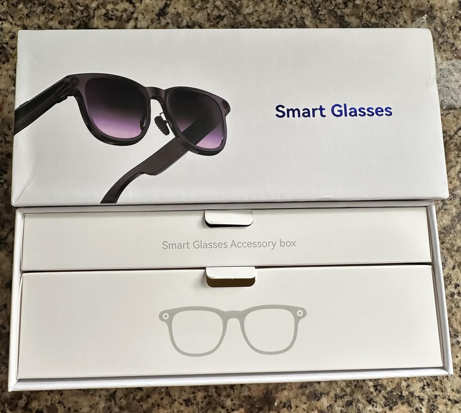 AI Smart Glasses with Camera, 8MP HD Bluetooth Camera Glasses, 1080P Video Recording Sunglasses for Women Men, Real Time Translation, Voice Assistant, Open-Ear Audio for Travel, Work Vlog (3 lenses) customer photo 2