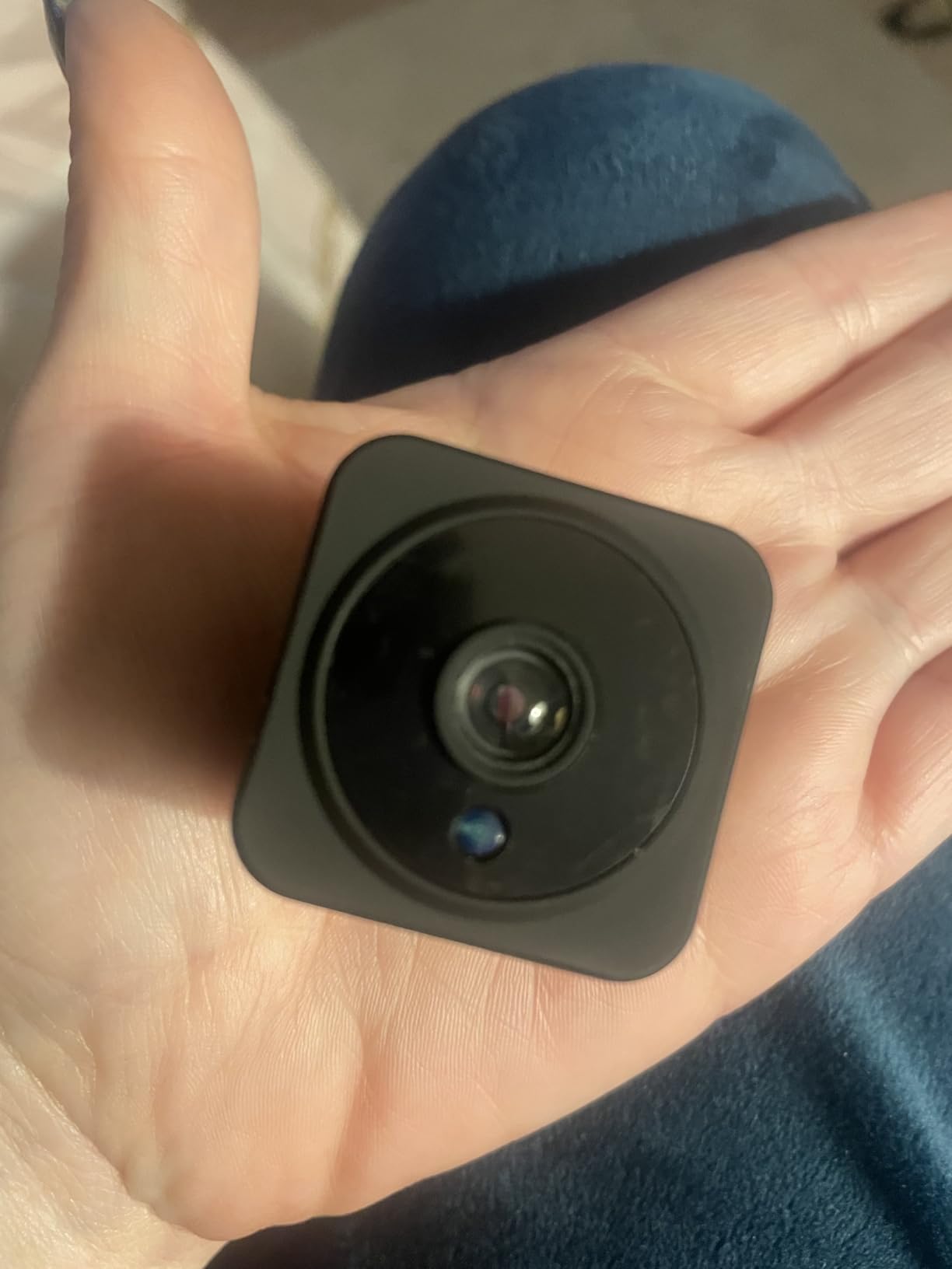 Hidden Camera,1080P WiFi Spy Camera - with Night Vision & Motion Detection, Wireless Indoor Security Camera for Pet/Baby/Nanny, App Live Feed, Smallest Smart for Home Monitoring customer photo 1