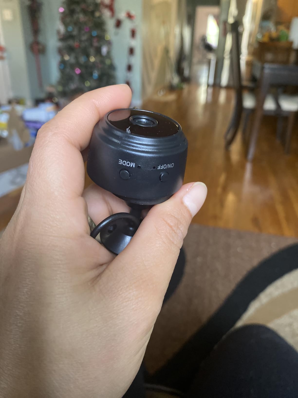 ELEFOCUS Hidden Camera,2K Mini Camera,Nanny Cam Hidden Camera,WiFi Spy Camera with Night Vision & Motion Detection,Wireless Indoor Security Camera for Pet/Baby/Nanny customer photo 2