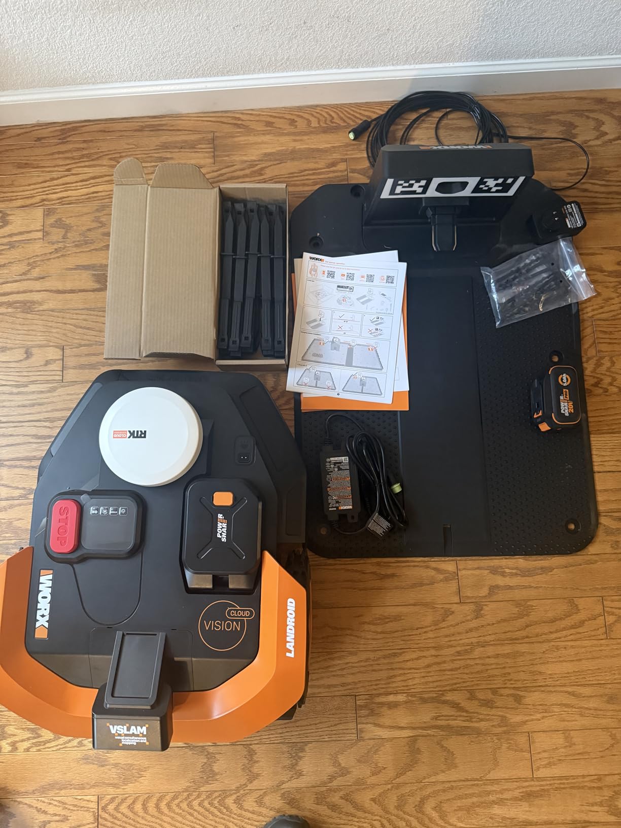 WORX Landroid Vision Cloud Robot Lawn Mower, No Perimeter Wire Robot Mower for 1/2 Acre, AI Obstacle Avoidance + RTK Cloud Navigation, Auto Mapping customer photo 1