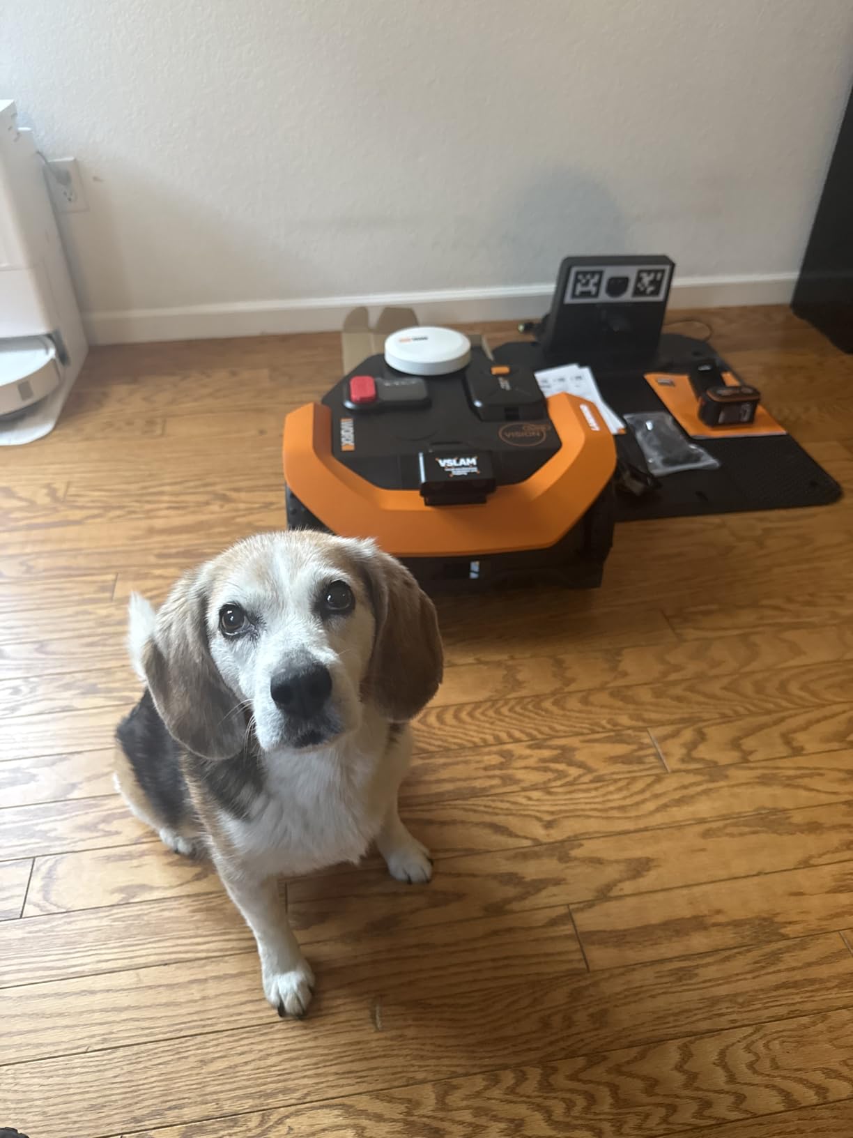 WORX Landroid Vision Cloud Robot Lawn Mower, No Perimeter Wire Robot Mower for 1/2 Acre, AI Obstacle Avoidance + RTK Cloud Navigation, Auto Mapping customer photo 2