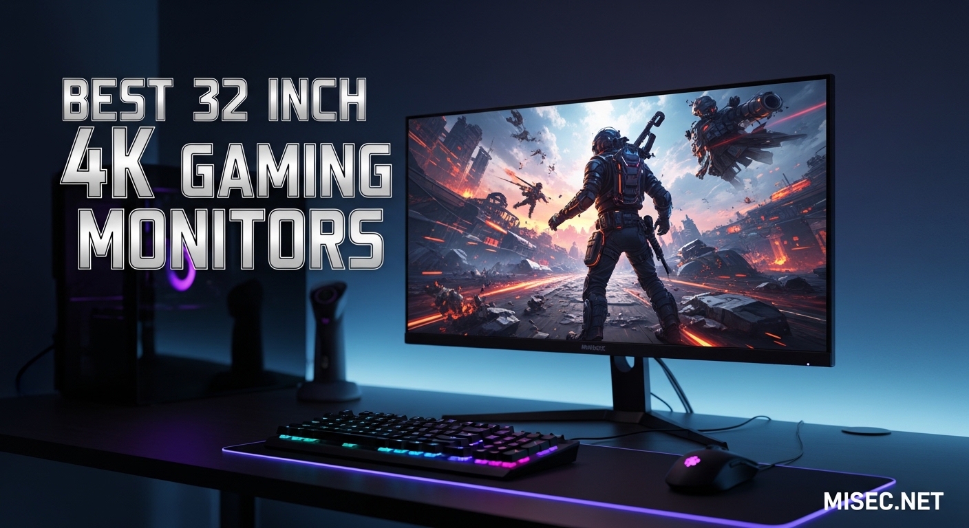 Best 32 Inch 4K Gaming Monitors