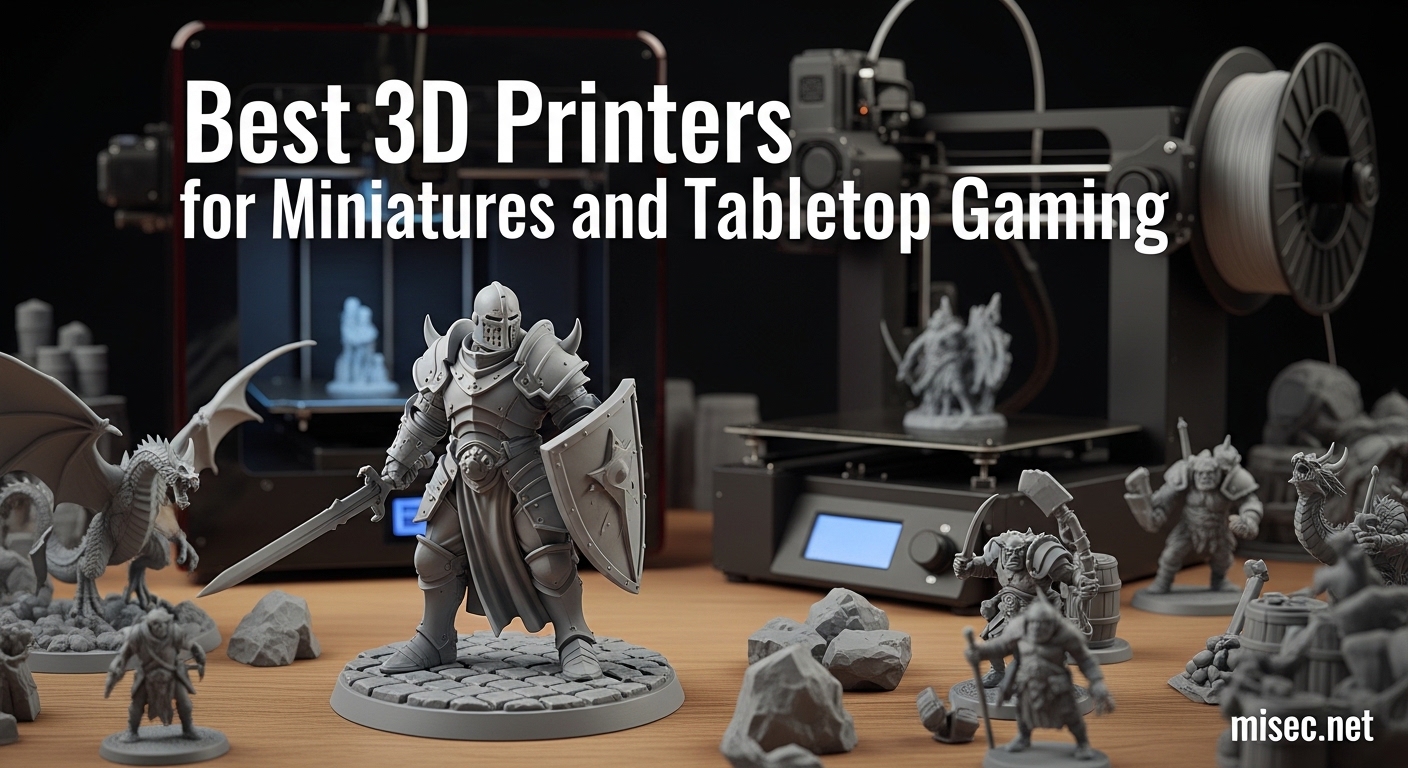 Best 3D Printers for Miniatures and Tabletop Gaming
