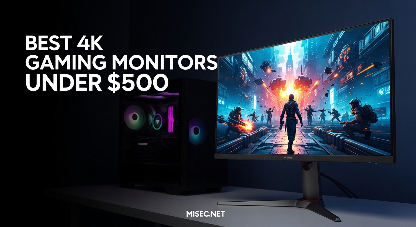 Best 4K Gaming Monitors Under $500