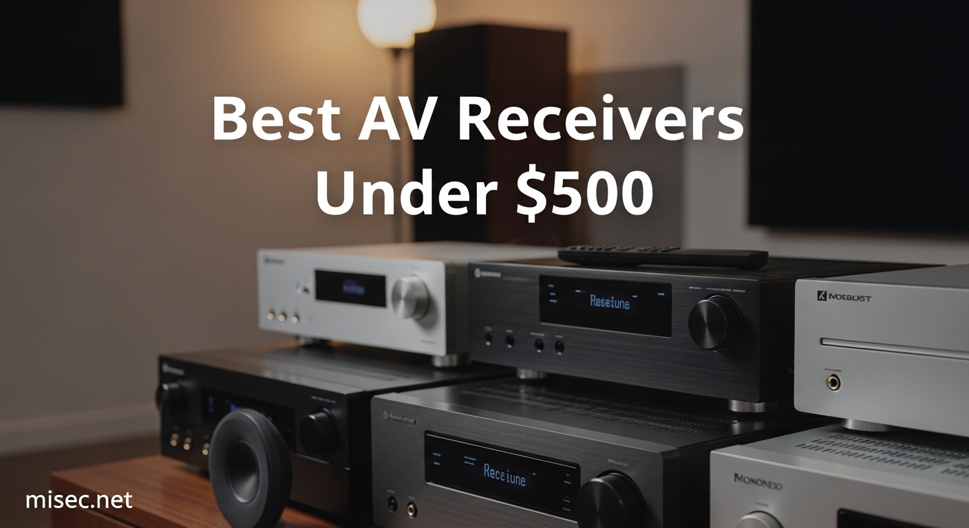 Best AV Receivers Under $500