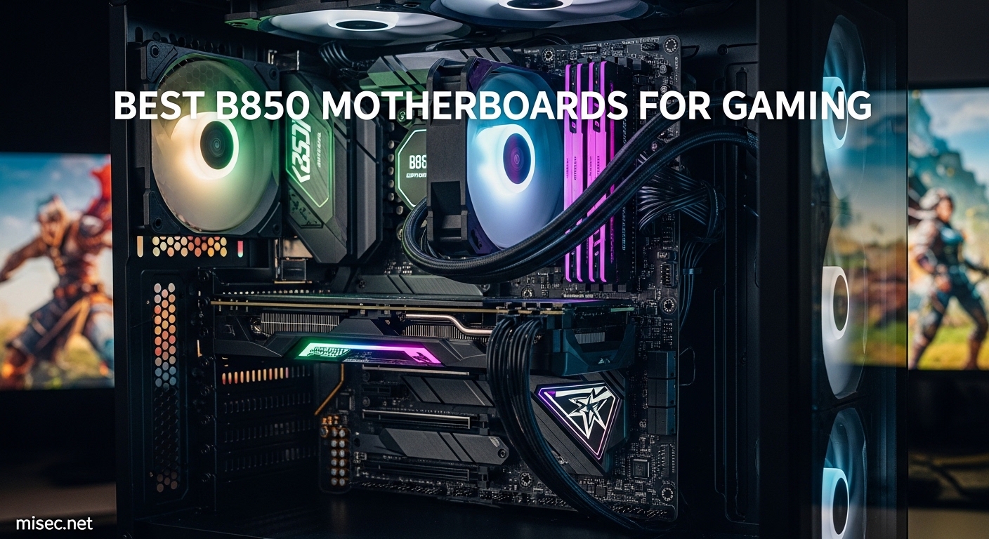 Best B850 Motherboards for Gaming
