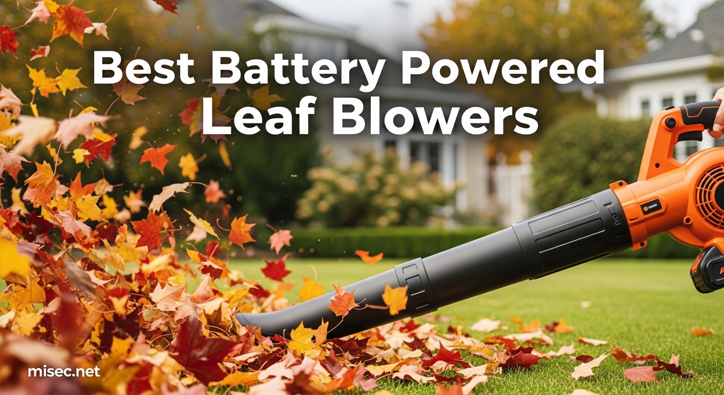 Best Battery Powered Leaf Blowers