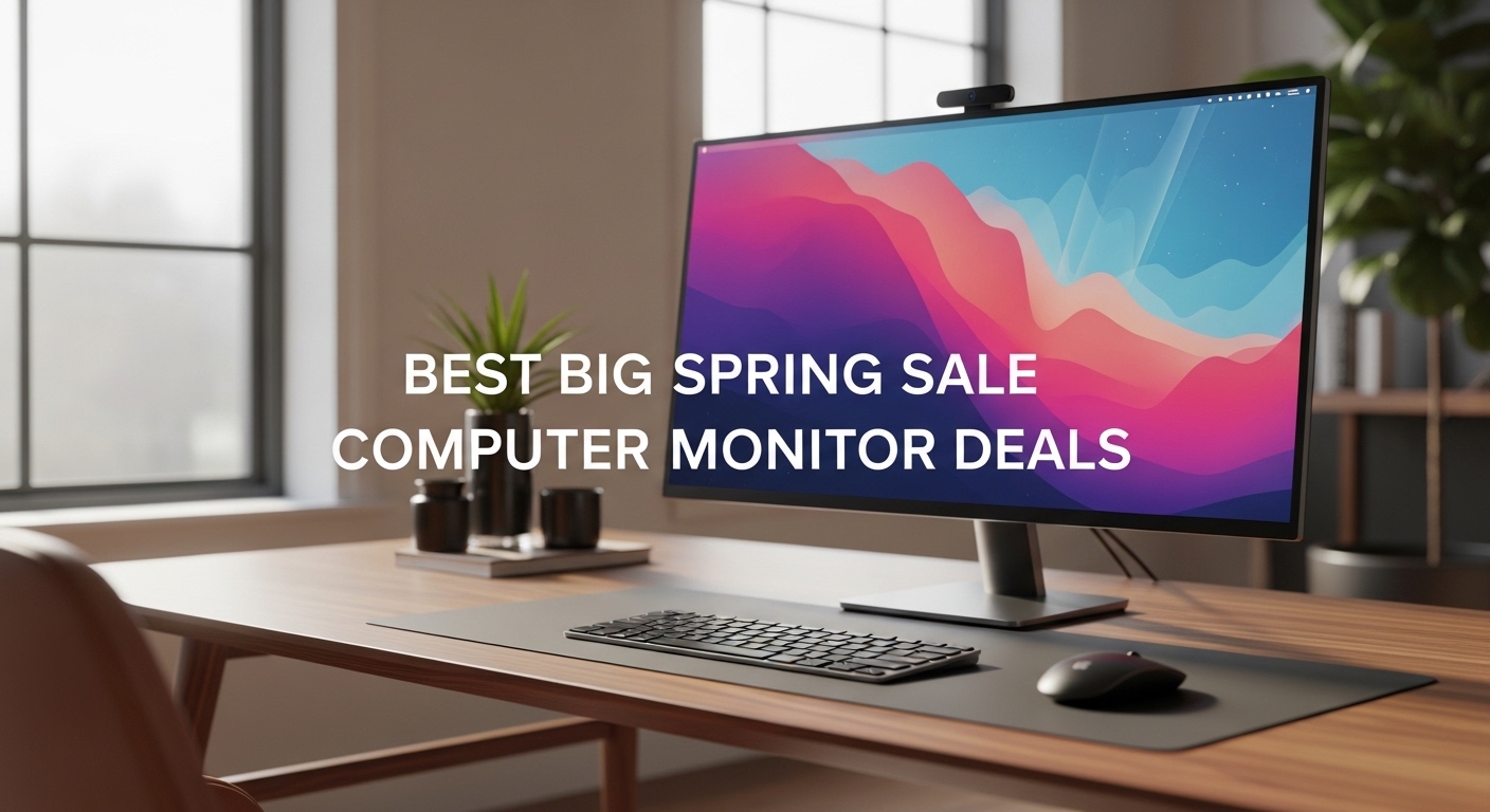 Best Big Spring Sale Computer Monitor Deals