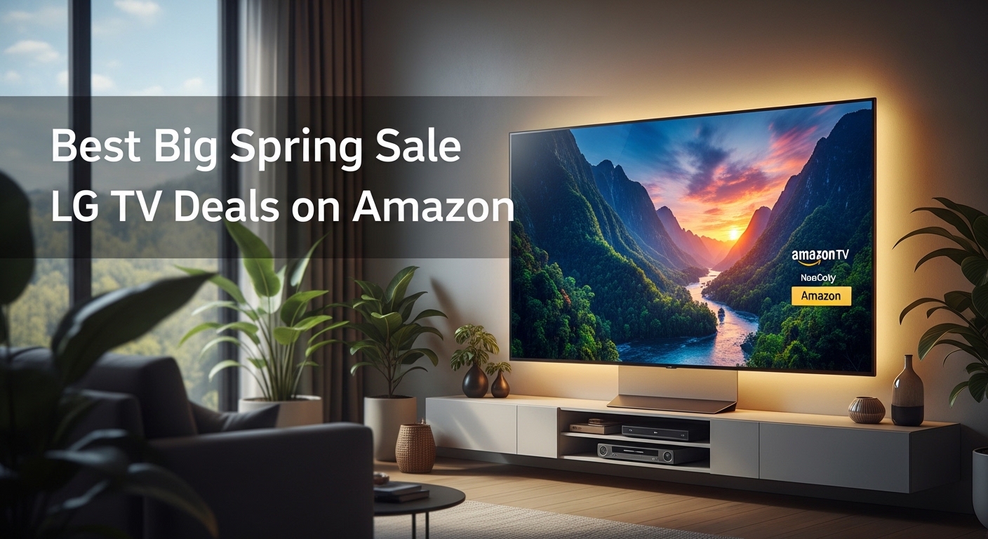 Best Big Spring Sale LG TV Deals on Amazon