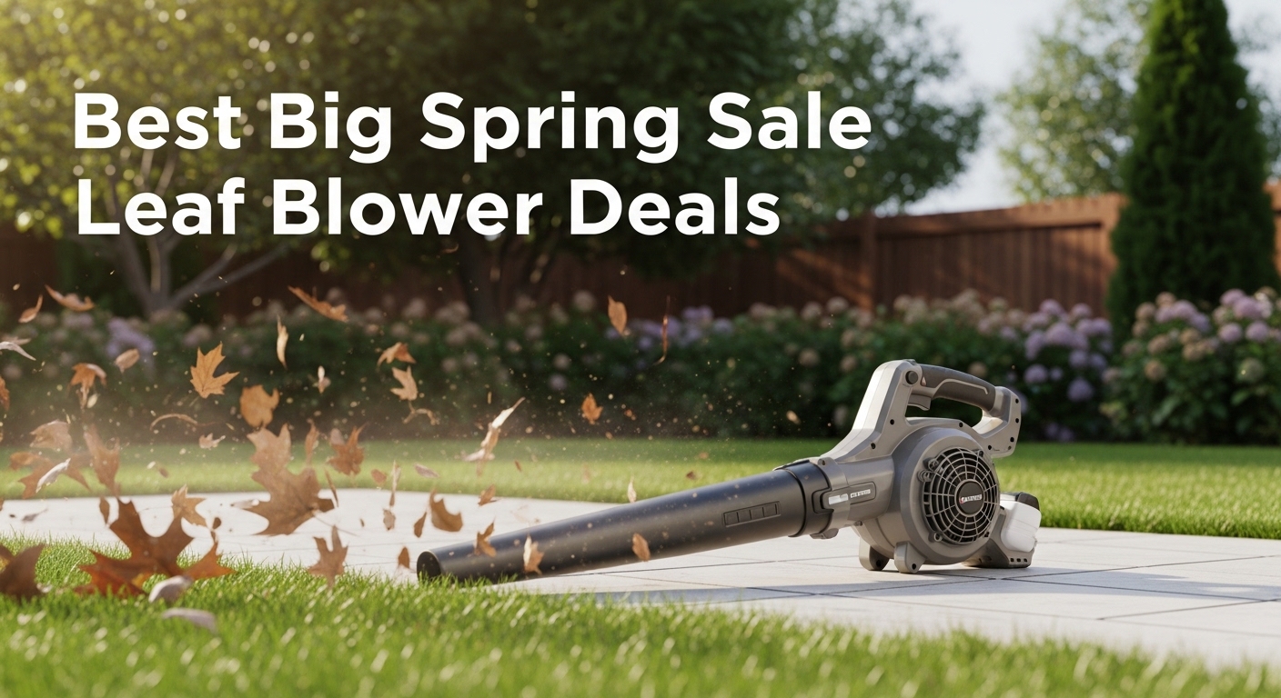 Best Big Spring Sale Leaf Blower Deals