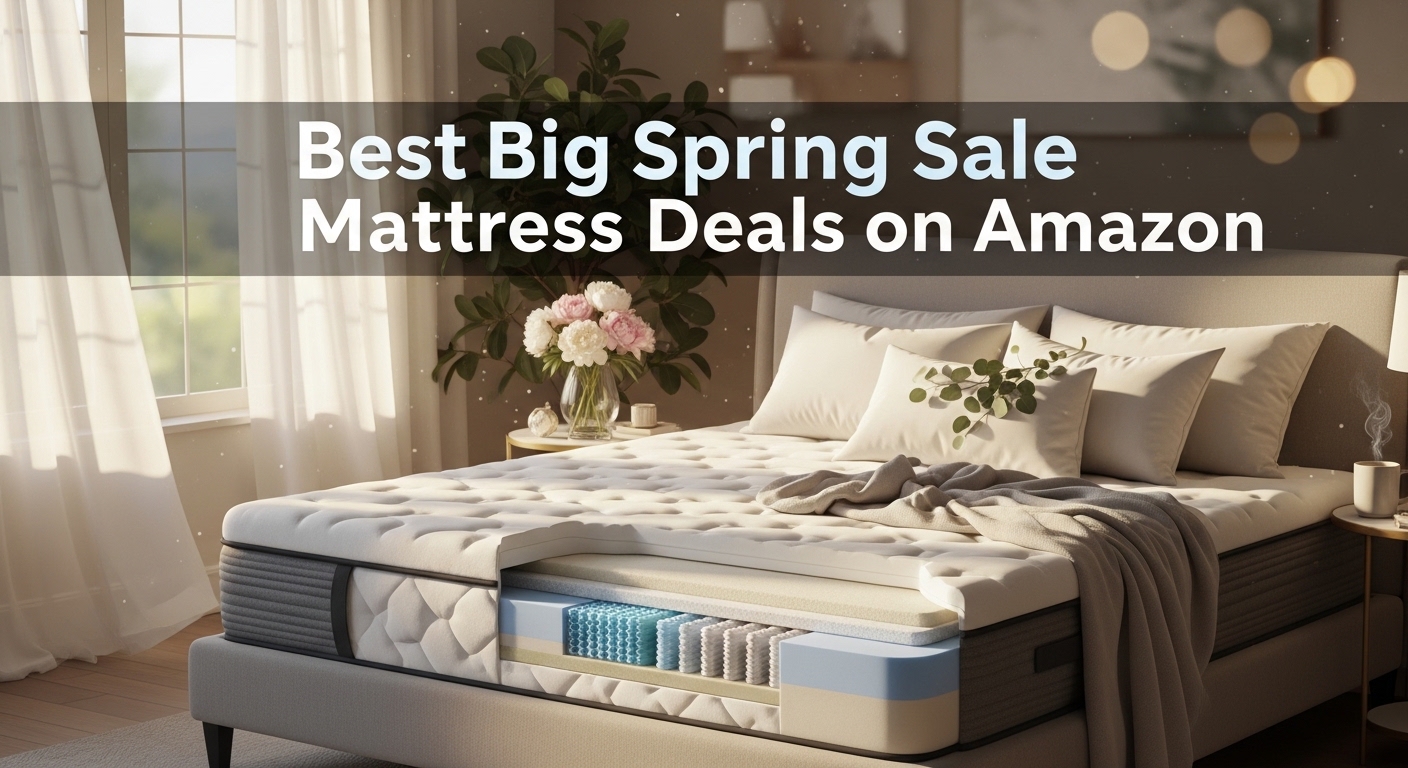 Best Big Spring Sale Mattress Deals on Amazon