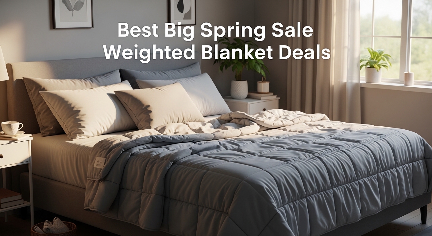 Best Big Spring Sale Weighted Blanket Deals
