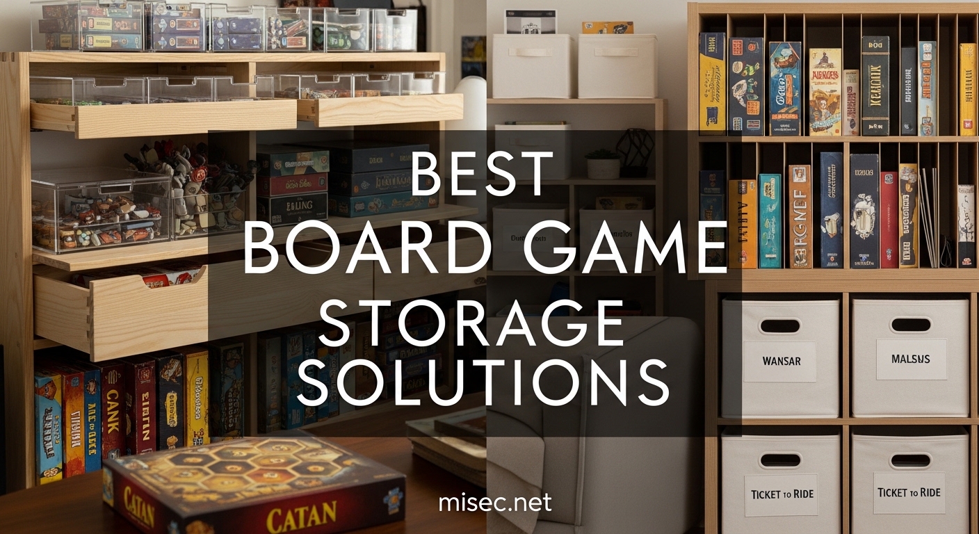 Best Board Game Storage Solutions