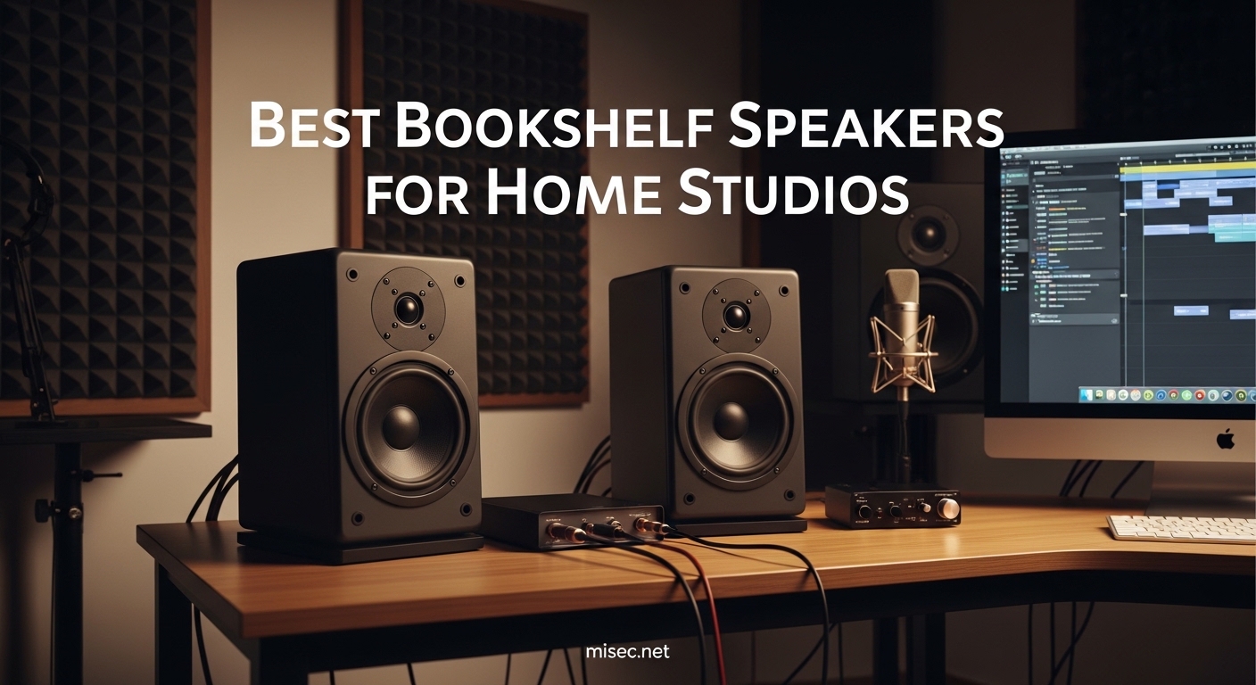Best Bookshelf Speakers for Home Studios